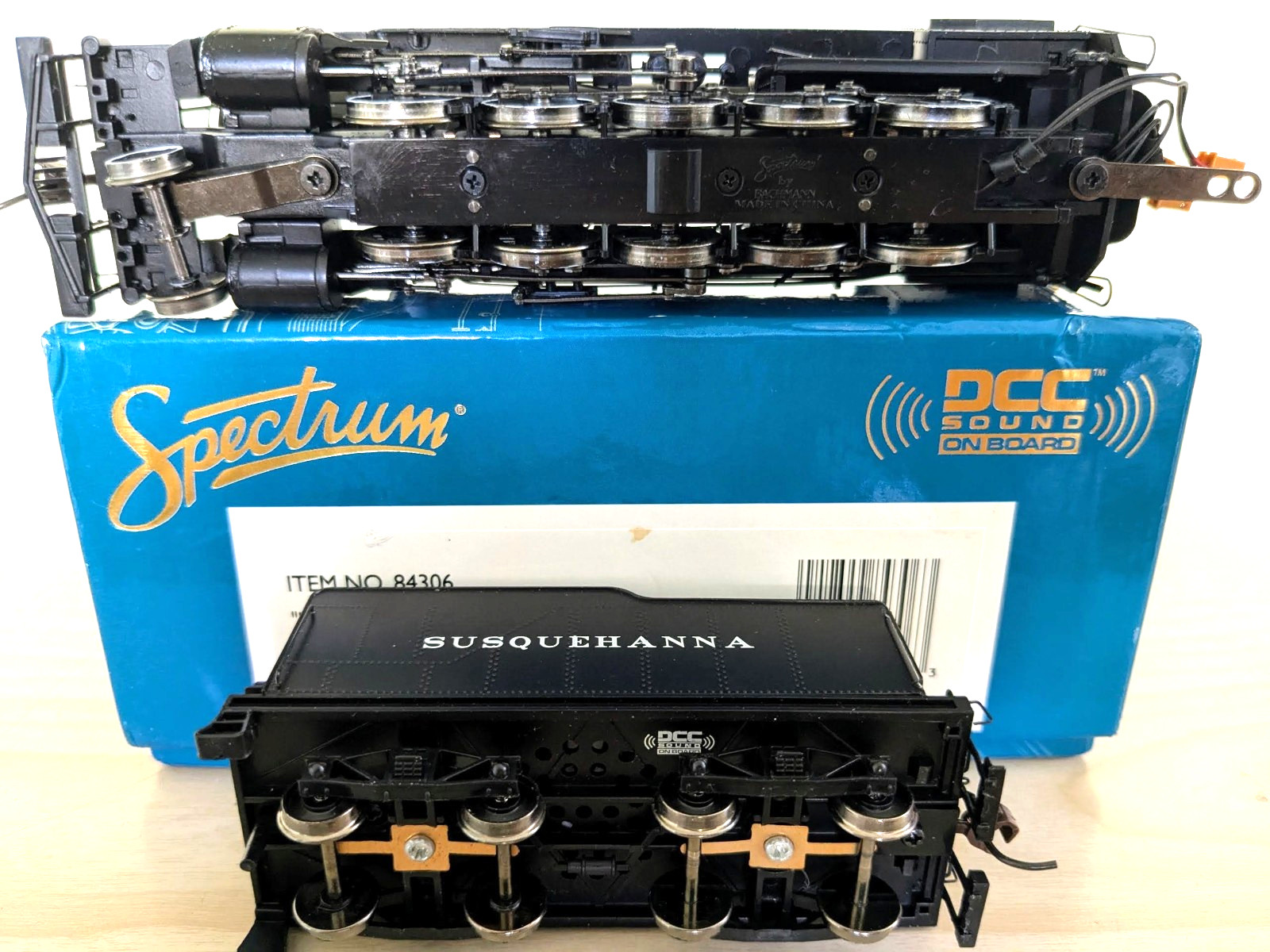 **LNIB **SOUND&DCC** 2-10-0 DECAPOD SUSQUEHANNA SPECTRUM HO *RUNS & SOUNDS G@@D!