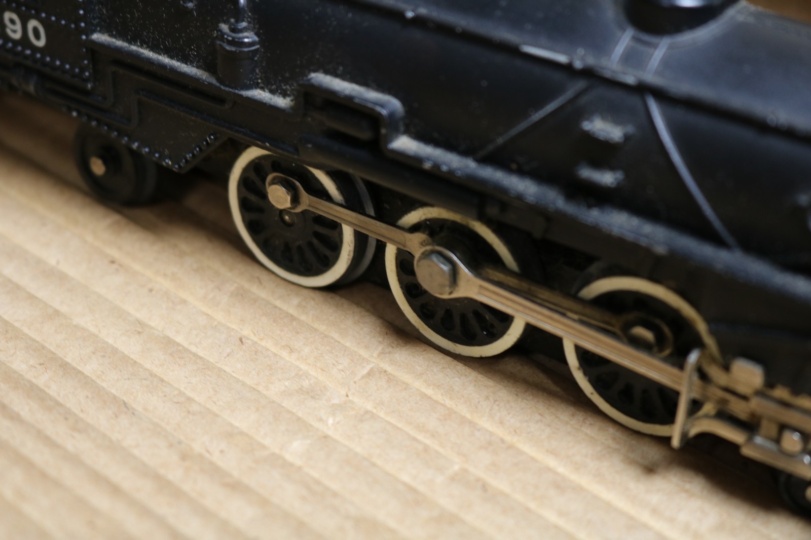 American Flyer #290 Steam Locomotive w/Coal Tender-Model Electric Train-S Gauge