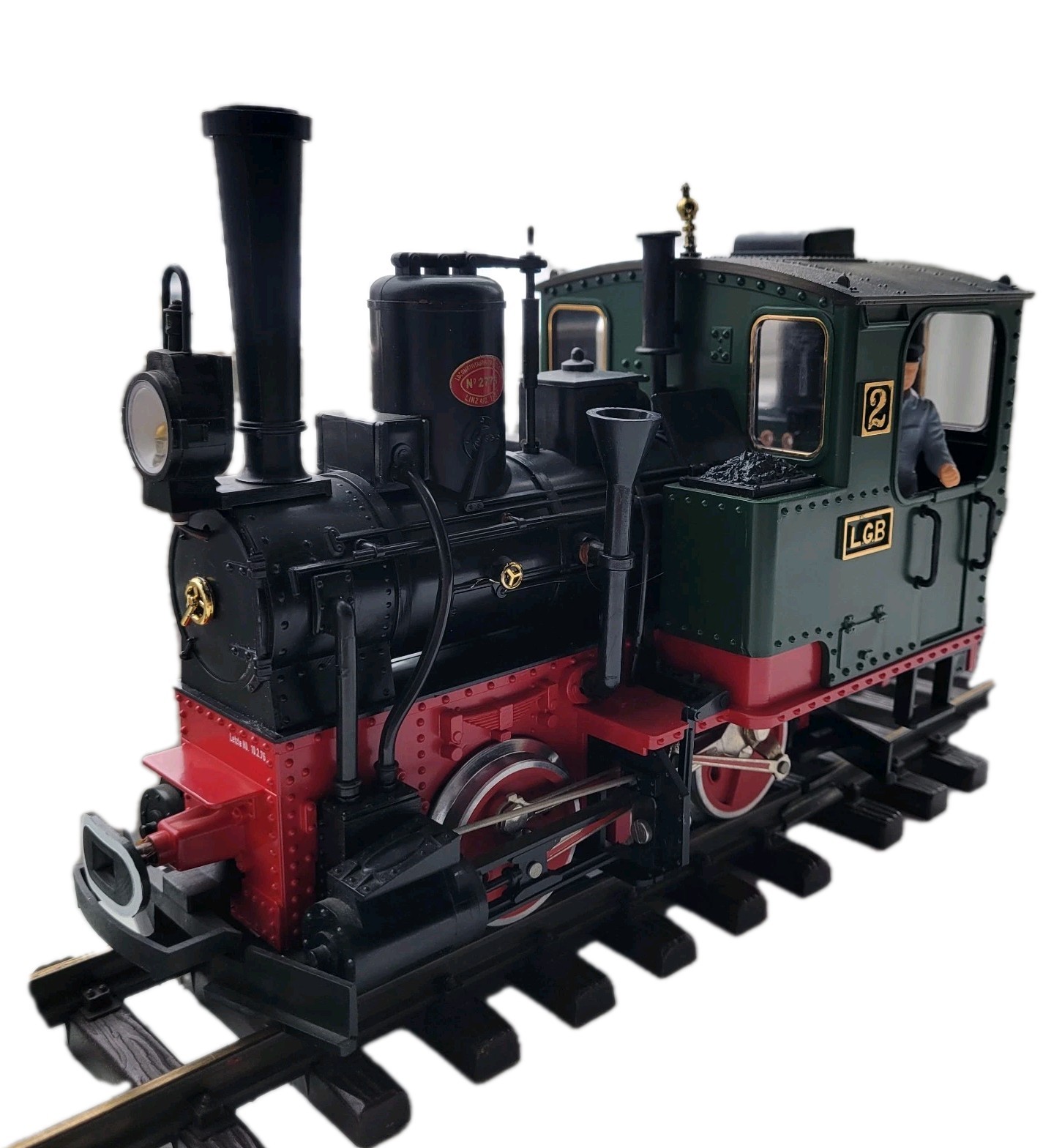 + LGB G Scale 2010 D Salzkammergut-Lokalbahn Steam Locomotive With Box