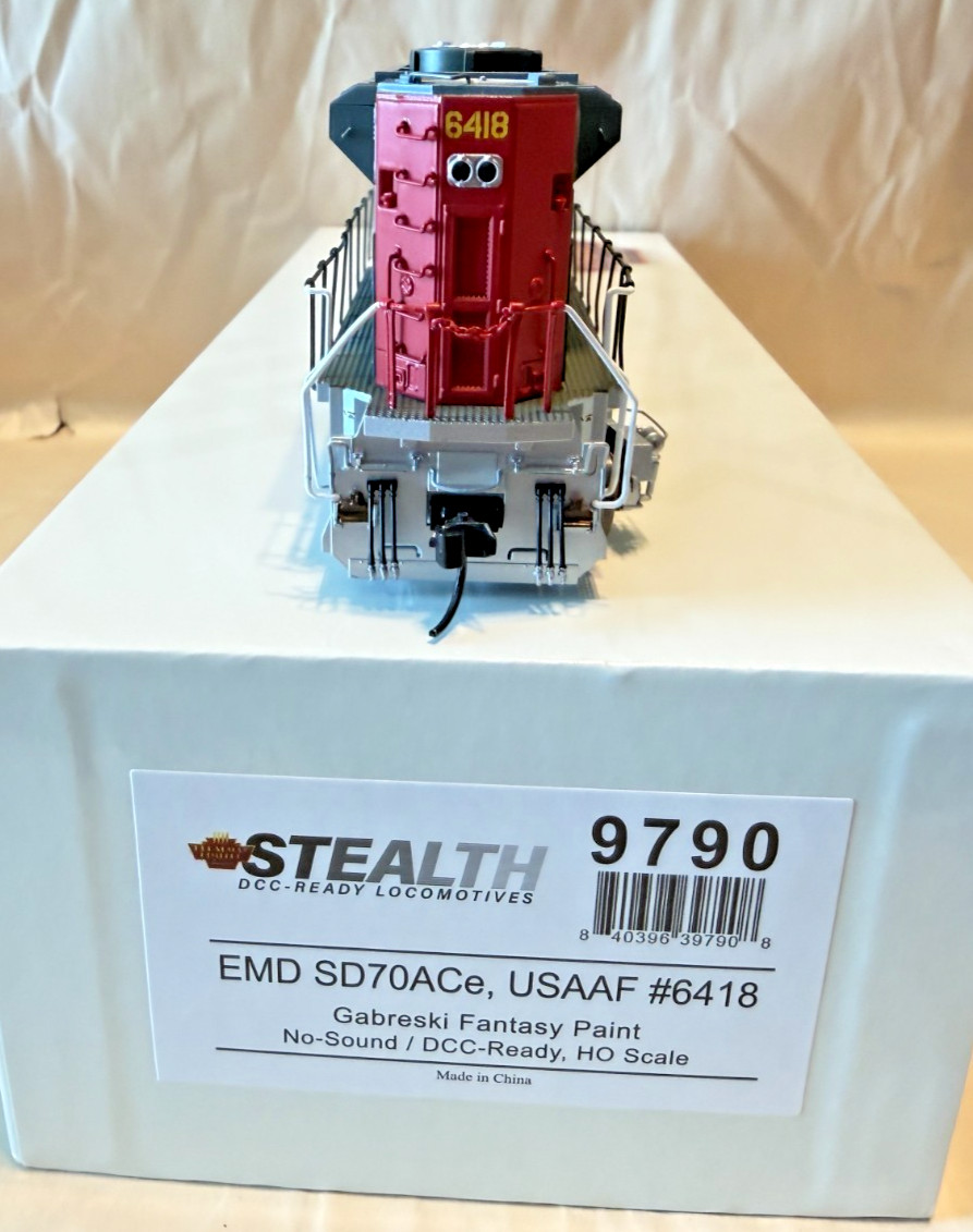 Broadway Limited BLI HO USAAF Gabreski Fantasy Paint SD70ACE DCC Ready