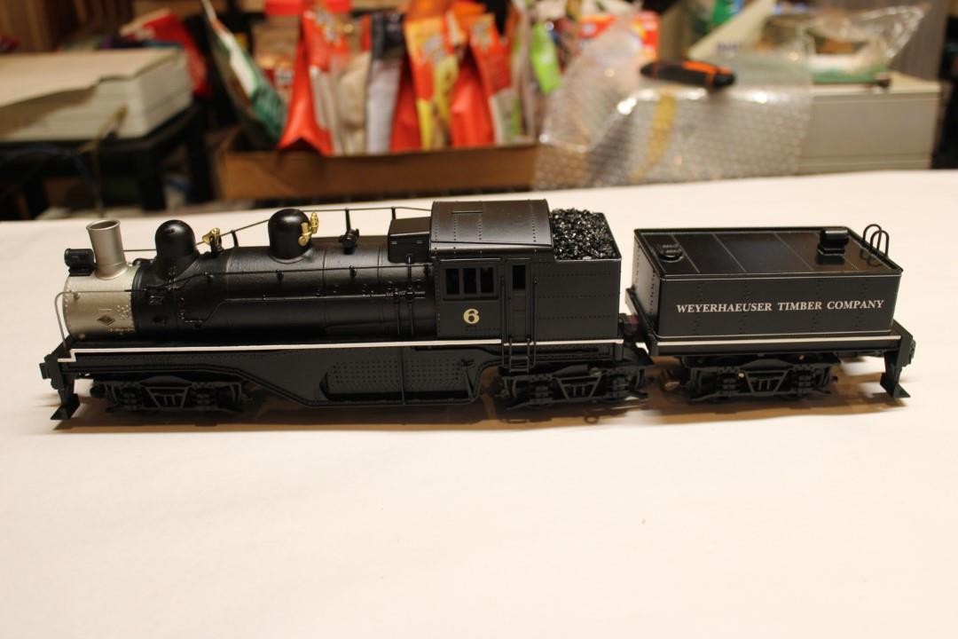 Lionel Weyerhauser Timber Company TMCC 3 Truck Shay Locomotive #6 with Sand Box