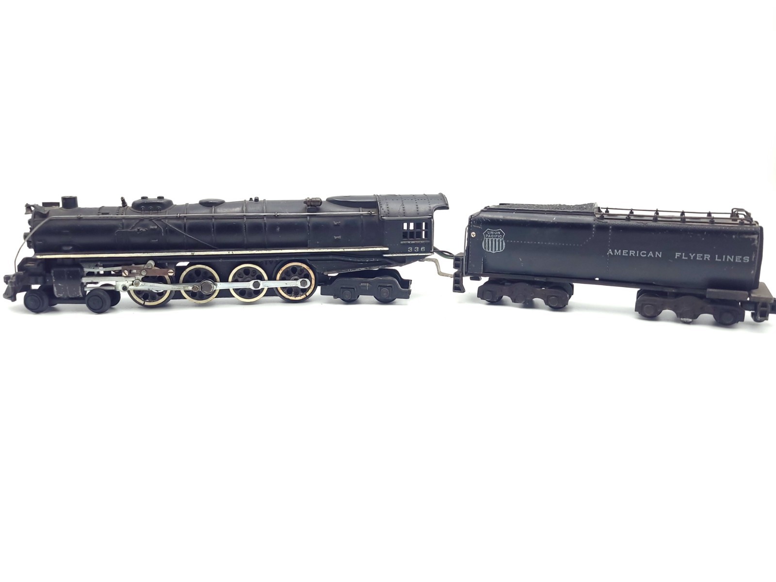Excellent American Flyer 336 Union Pacific 4-8-4 Northern Steam Locomotive [08]