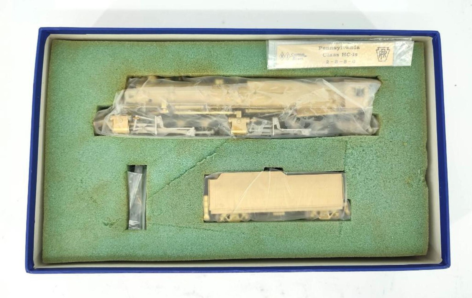 NJ Custom Brass PRR HO Scale HC-1s 2-8-8-0 Steam Locomotive and Tender