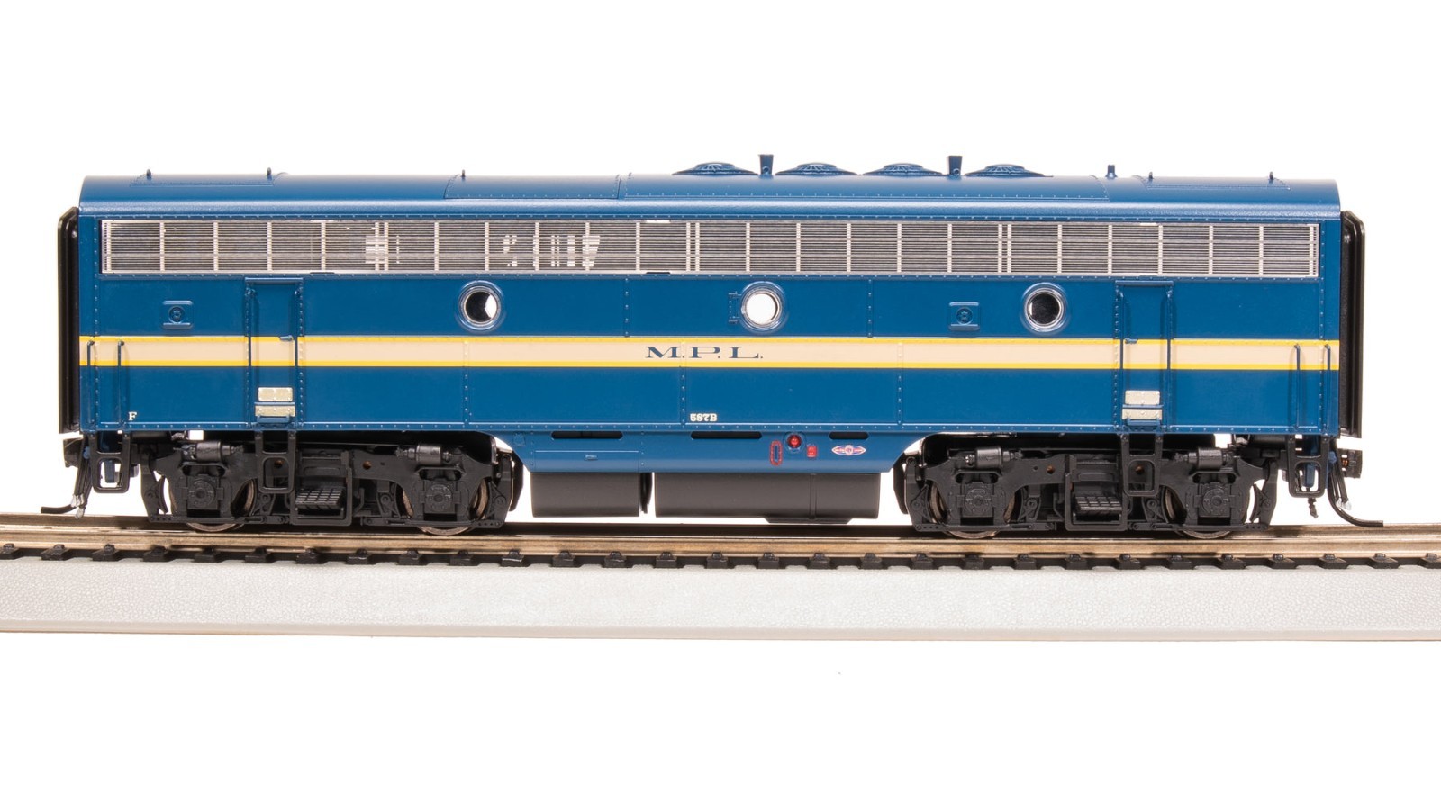 Broadway 8194 EMD F7 A/B, MP 587/587B, Eagle Scheme, A-unit Paragon4,HO