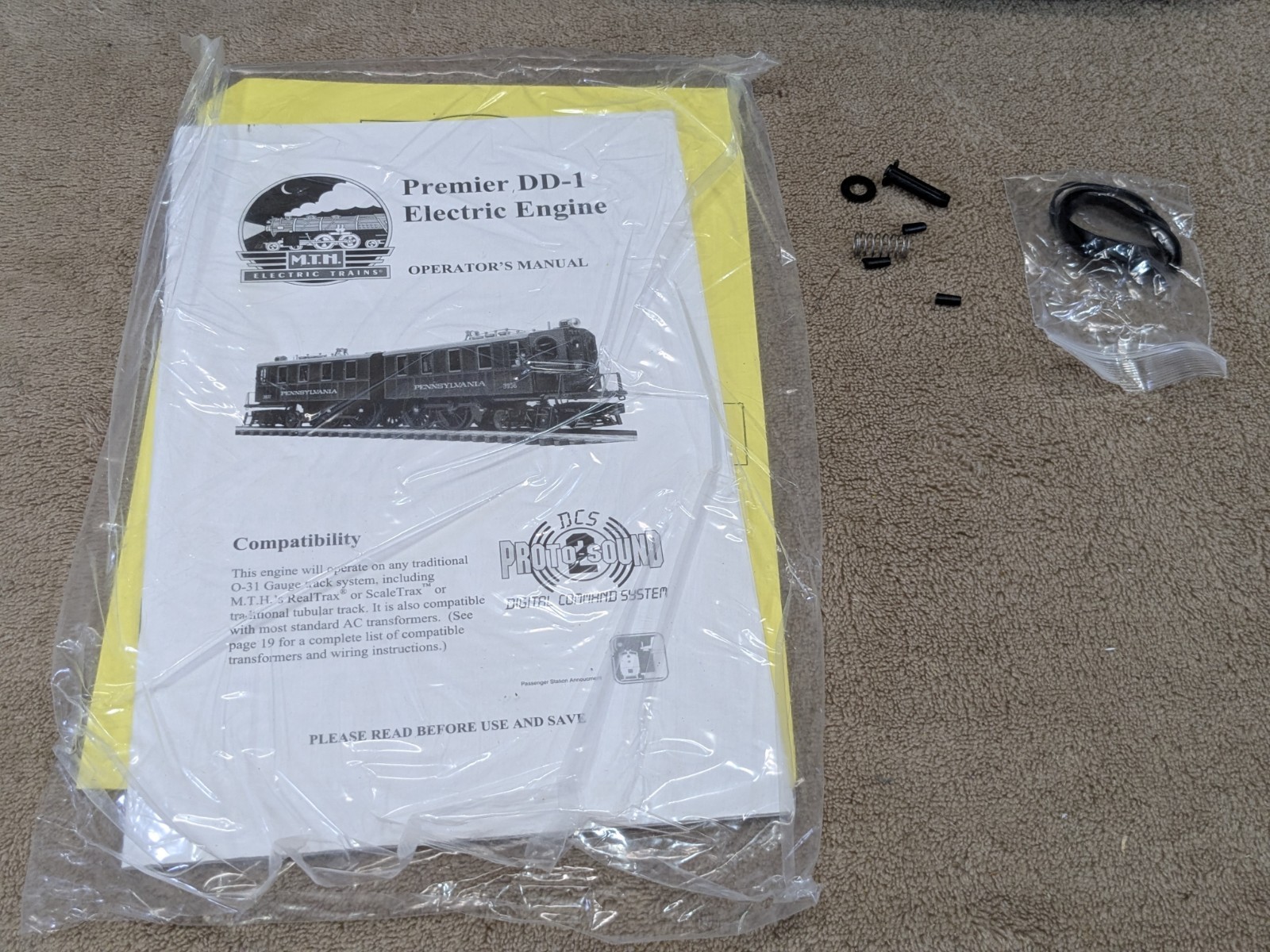 MTH 20-5516-1 O Long Island DD-1 Electric Locomotive Proto Sound 2.0
