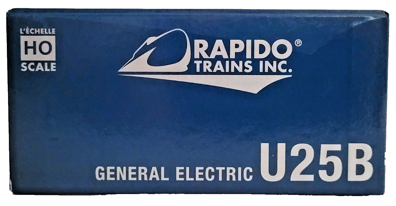 Rapido 35525 HO GE U25B High Hood DCC & ESU LokSound 5 Frisco #800 NEW