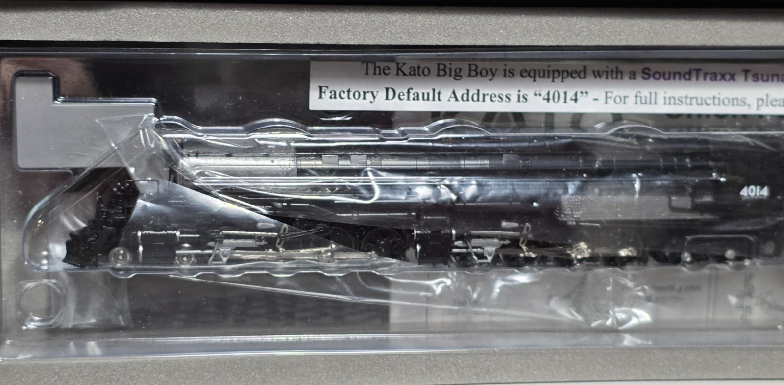 KATO 126-4014-S N SCALE UNION PACIFIC BIG BOY Steam Locomotive