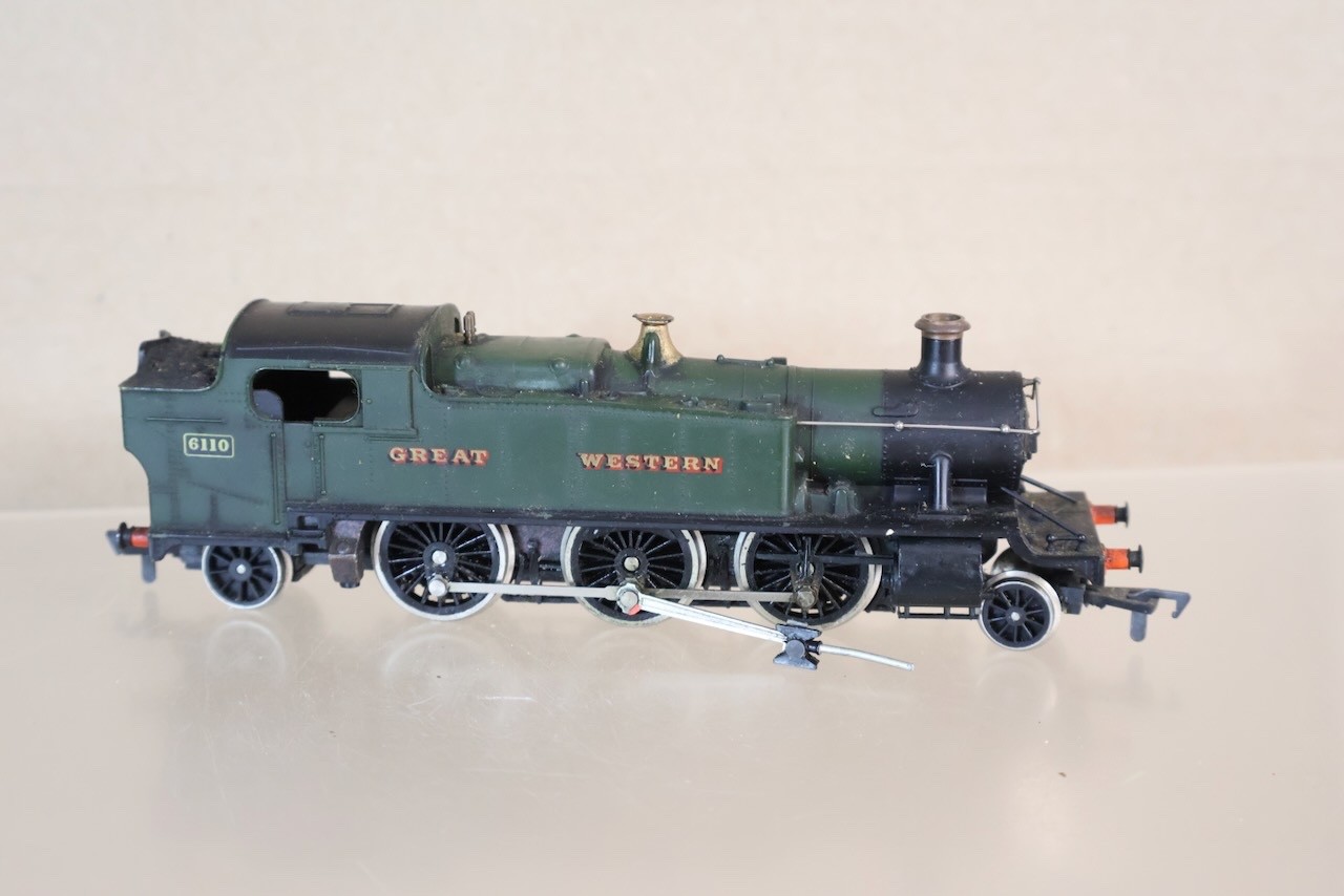 AIRFIX 54150 REPAIR GWR 2-6-2 CLASS 6100 PRAIRIE TANK LOCOMOTIVE 6110 om