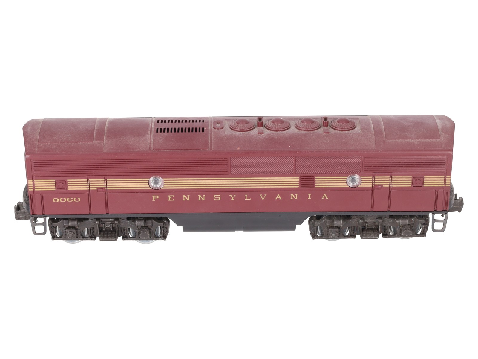 Lionel 6-8060 O Pennsylvania Tuscan F-3 B Unit Dummy Diesel Locomotive #8060 EX