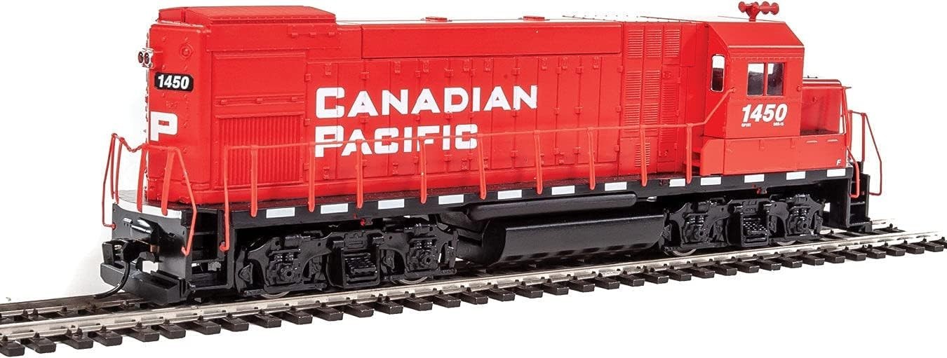 Trainline HO Scale Model EMD GP15-1 – Standard DC – Canadian Pacific Red, Whi…
