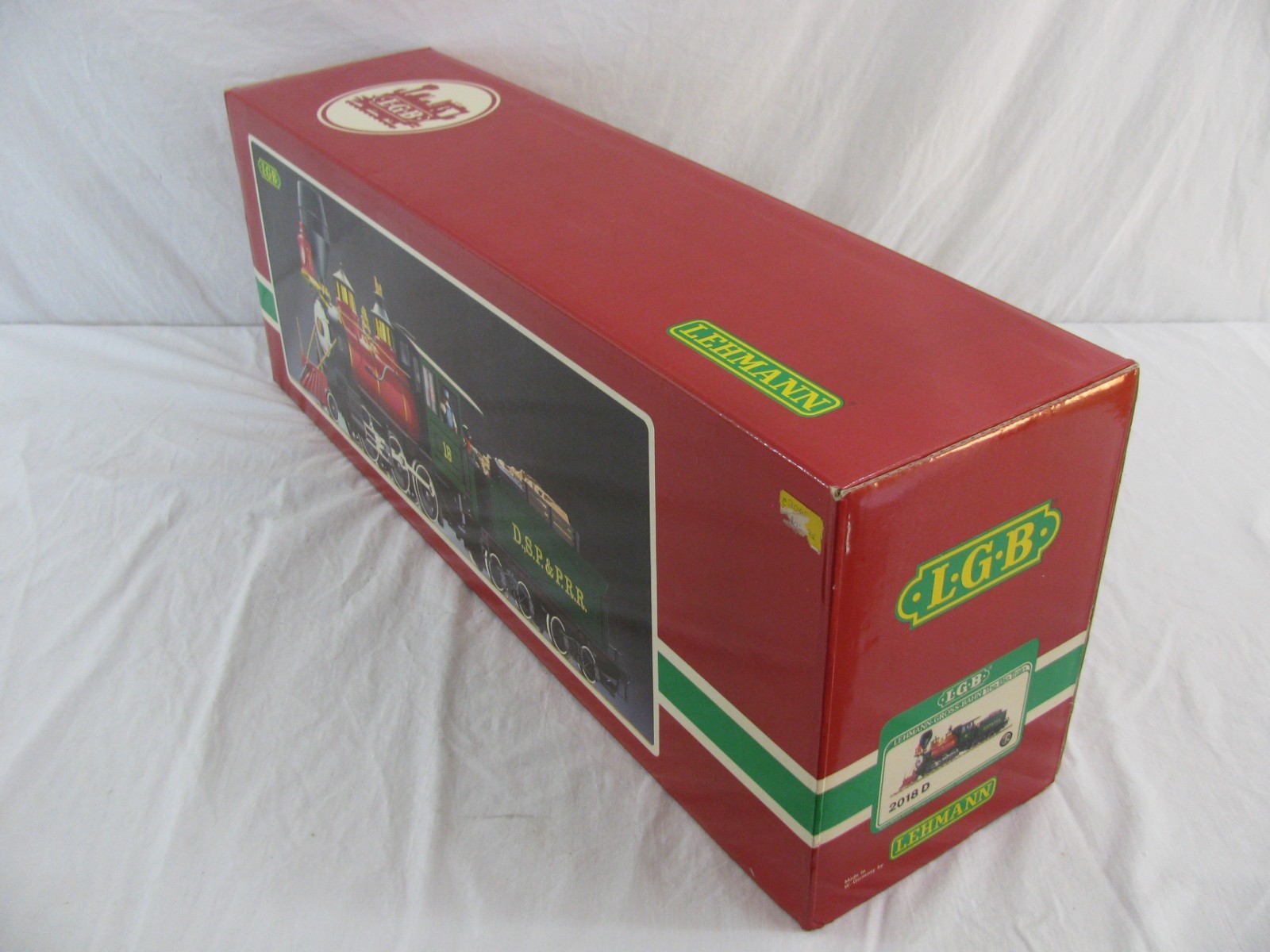 Vintage Lehmann LGB G Scale DSP & PRR 2-6-0 Mogul Steam Locomotive #2018D EX