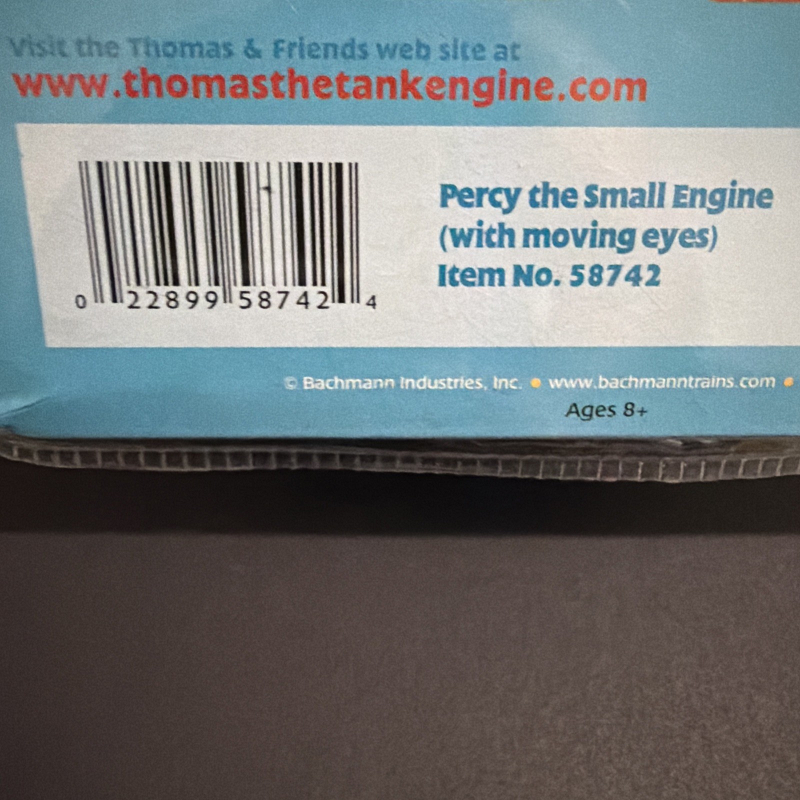 Bachmann 58742 PERCY THE SMALL ENGINE (WITH MOVING EYES) (HO SCALE) NEW