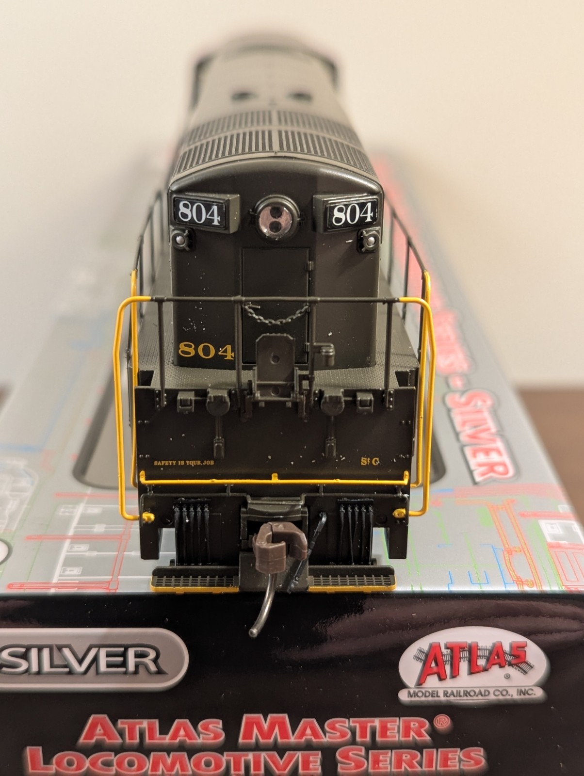 Atlas Master Silver Series HO Scale FM Trainmaster Reading #804 DCC Ready