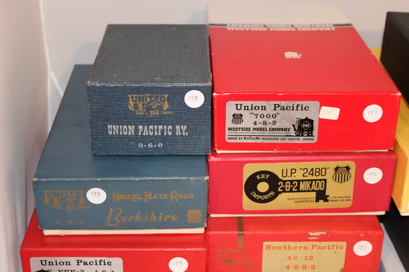 HO Brass – Engines – Lot J – Your Choice (137-148)