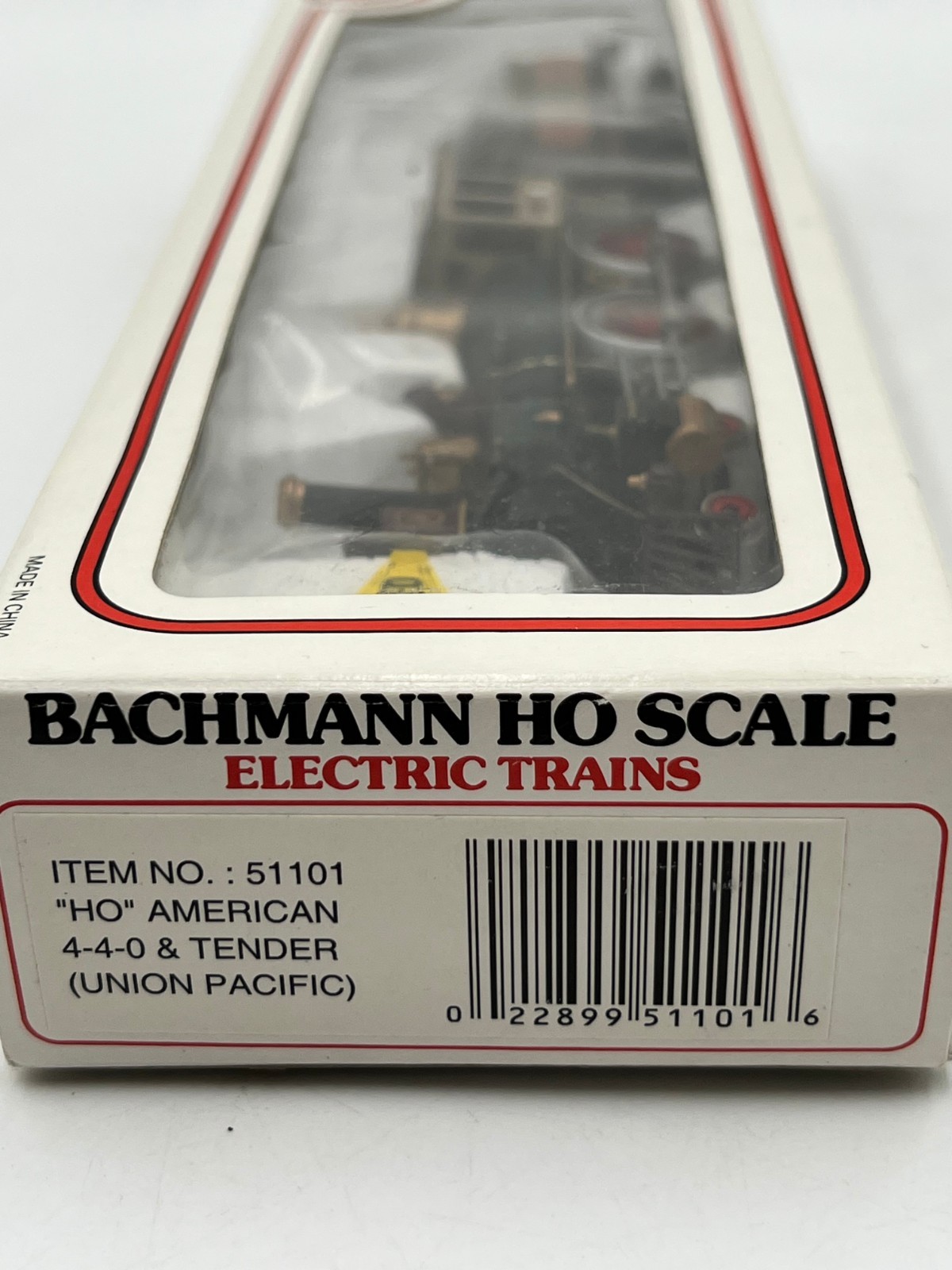 Bachmann HO Union Pacific 4-4-0 American Steam Locomotive & Tender Old West Era
