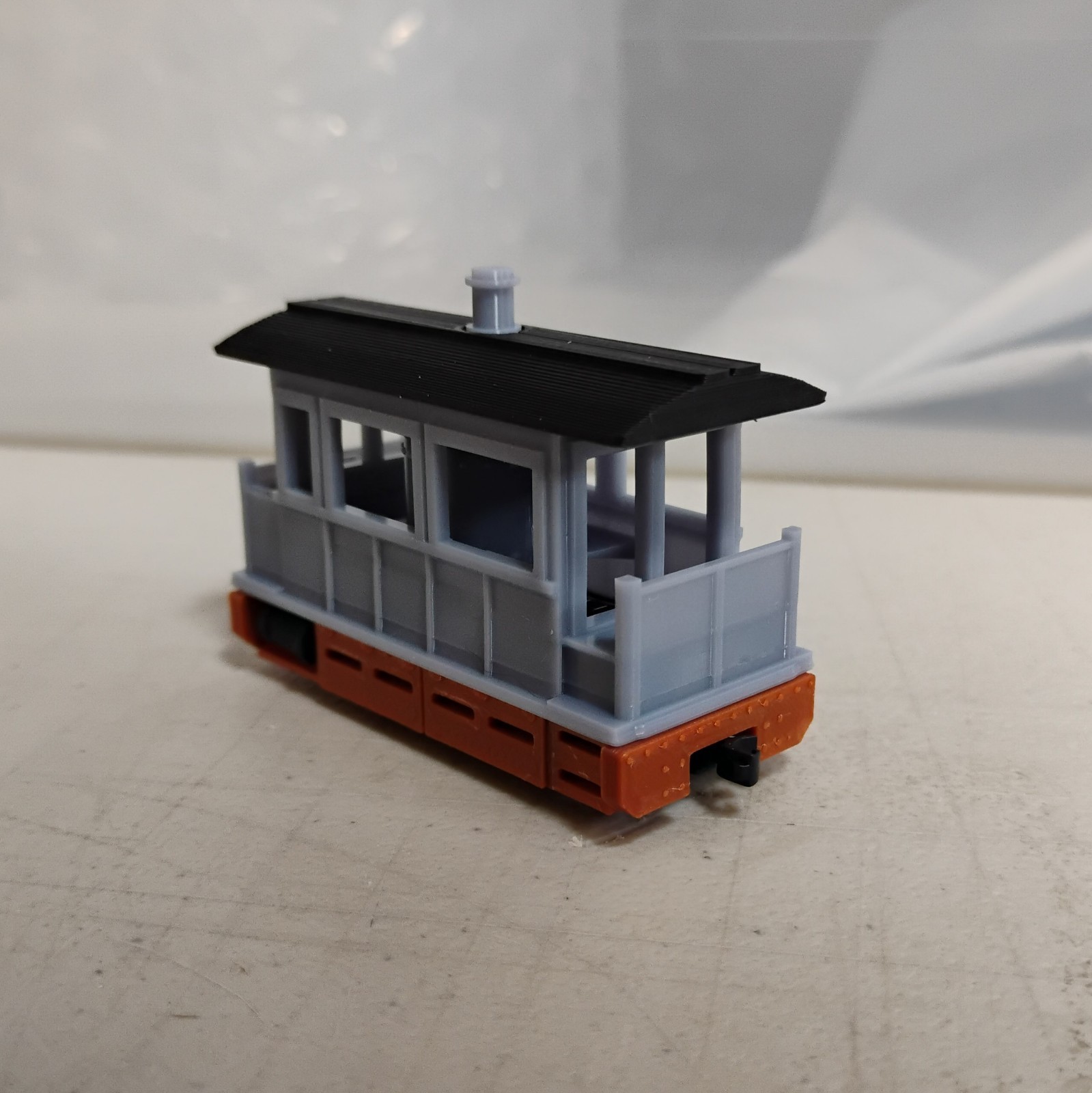 HOn30 18ft STEAM TRAM LOCO #1 kit for Kato 11-109 chassis. RESIN 3D Print.