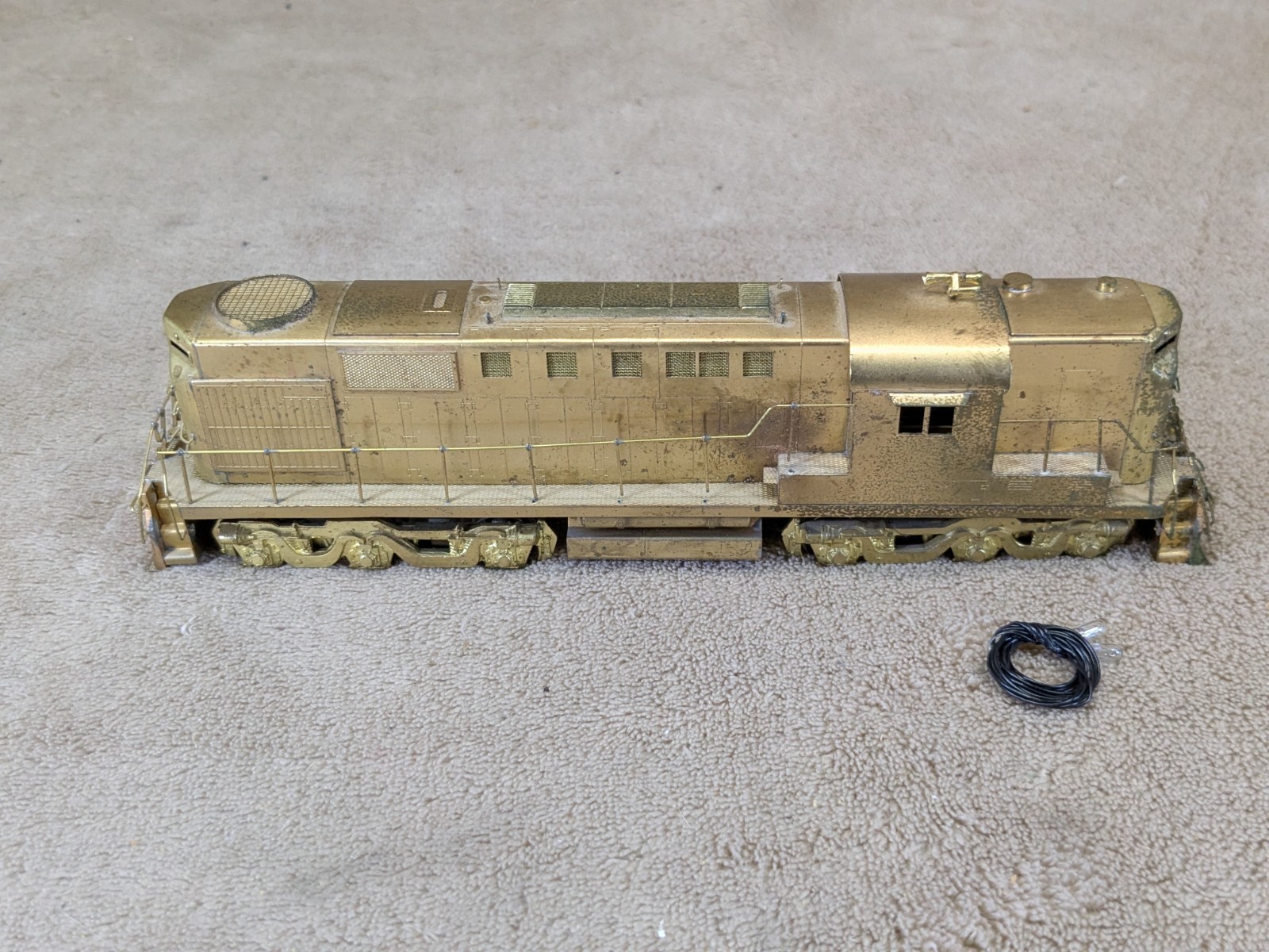 ALCO Models Brass DL-702 Diesel Locomotive HO Scale High Hood