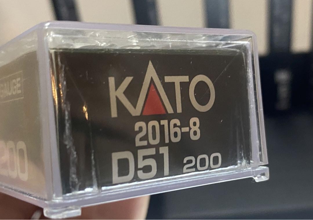 KATO N Gauge D51 200 2016-8 Model Train Steam Locomotive Japan