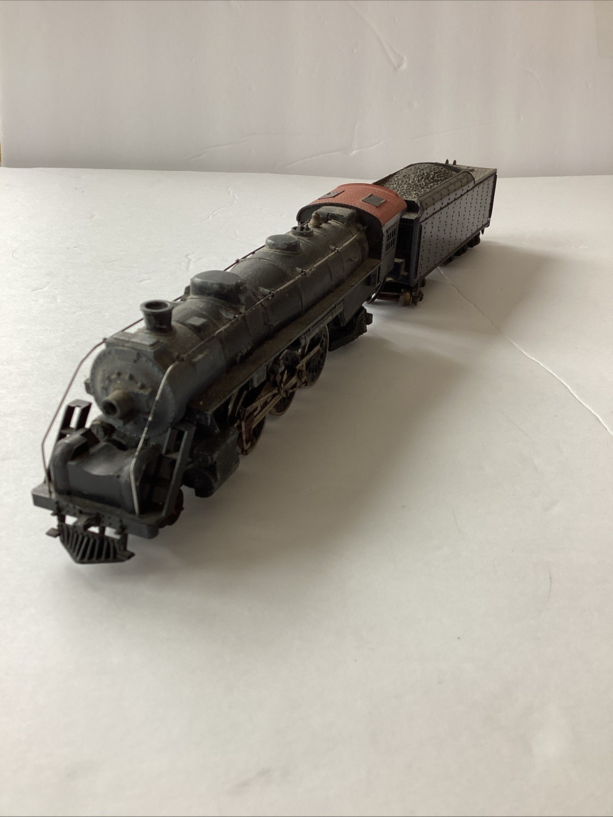 Vintage Unbranded Train Heavy Metal Locomotive
