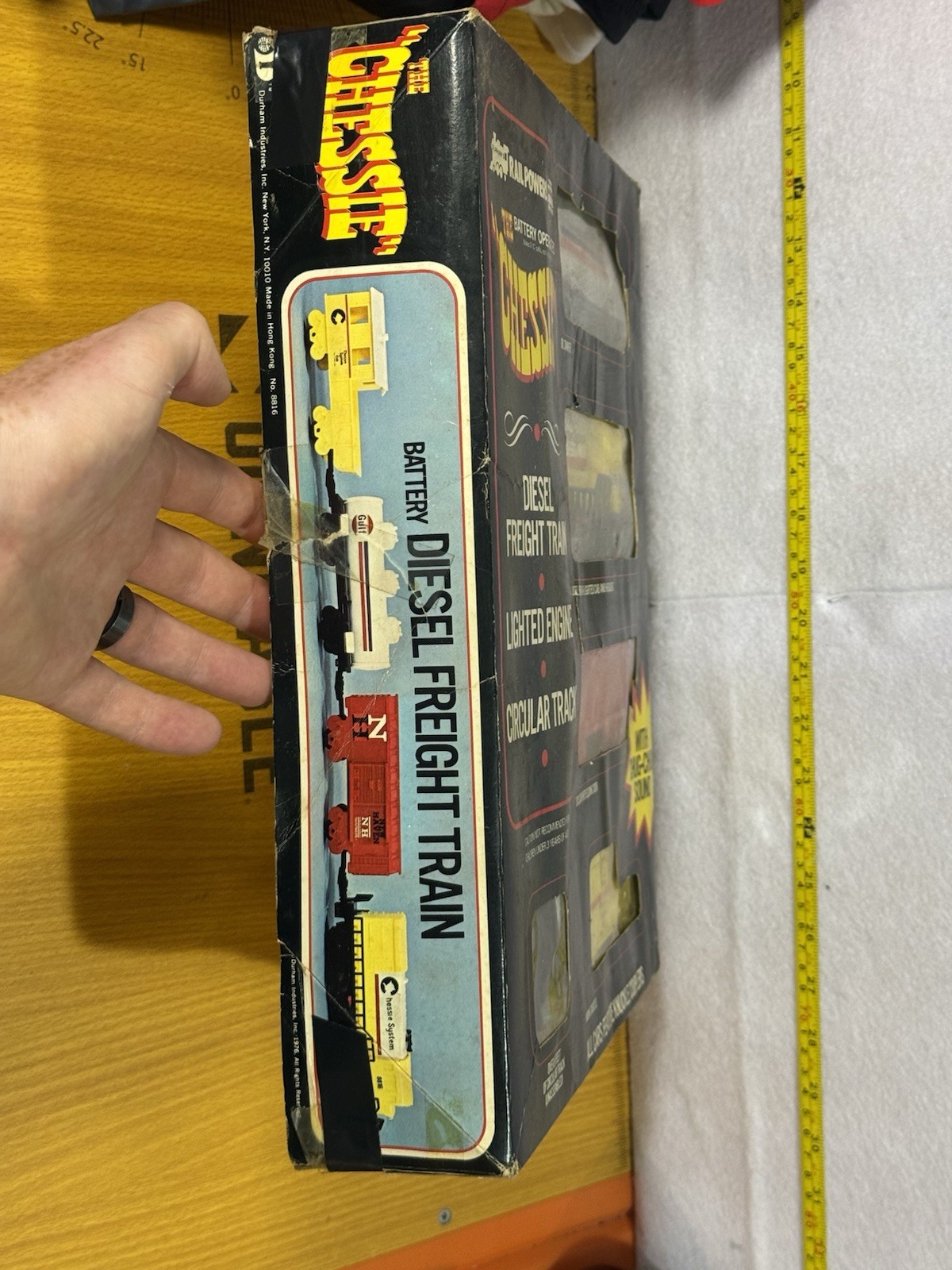 Vintage 1976-The Chessie Battery Diesel Train Set-Durham Rail Power NO.8816