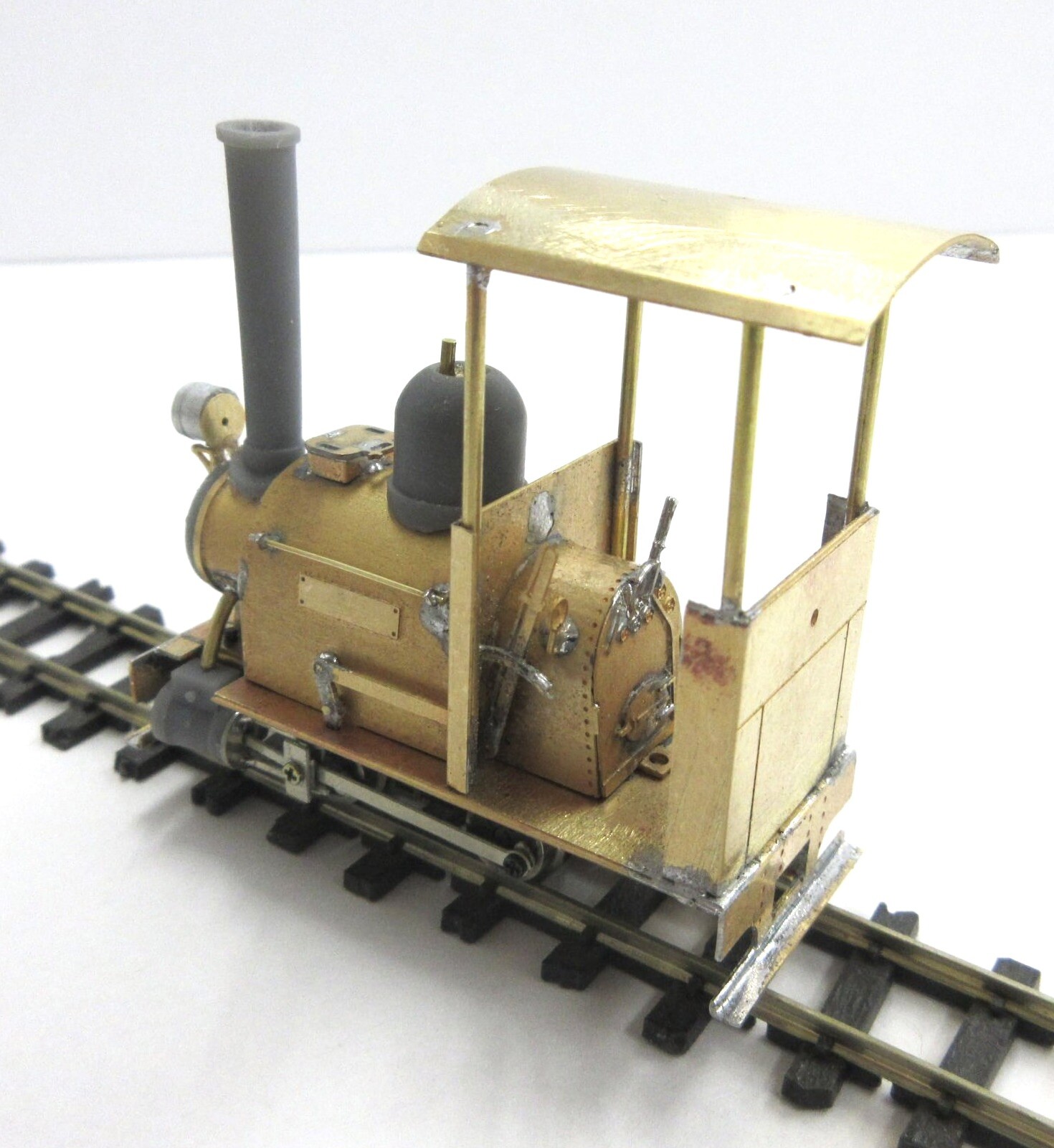 0n18 Scale PH 0-4-0 Freelance Steam Locomotive “Audrey” Kit On18/O9 Gauge Engine