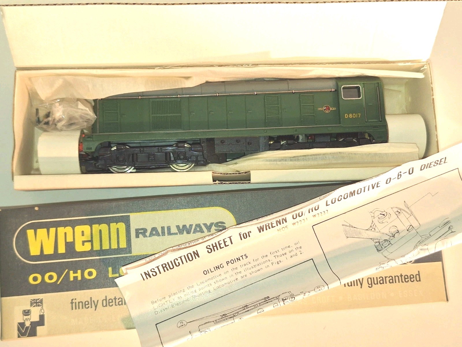 Wrenn W2230 BR Bo-Bo Diesel #D8017. New Old Stock. Mint Cond. Boxed. OO Scale