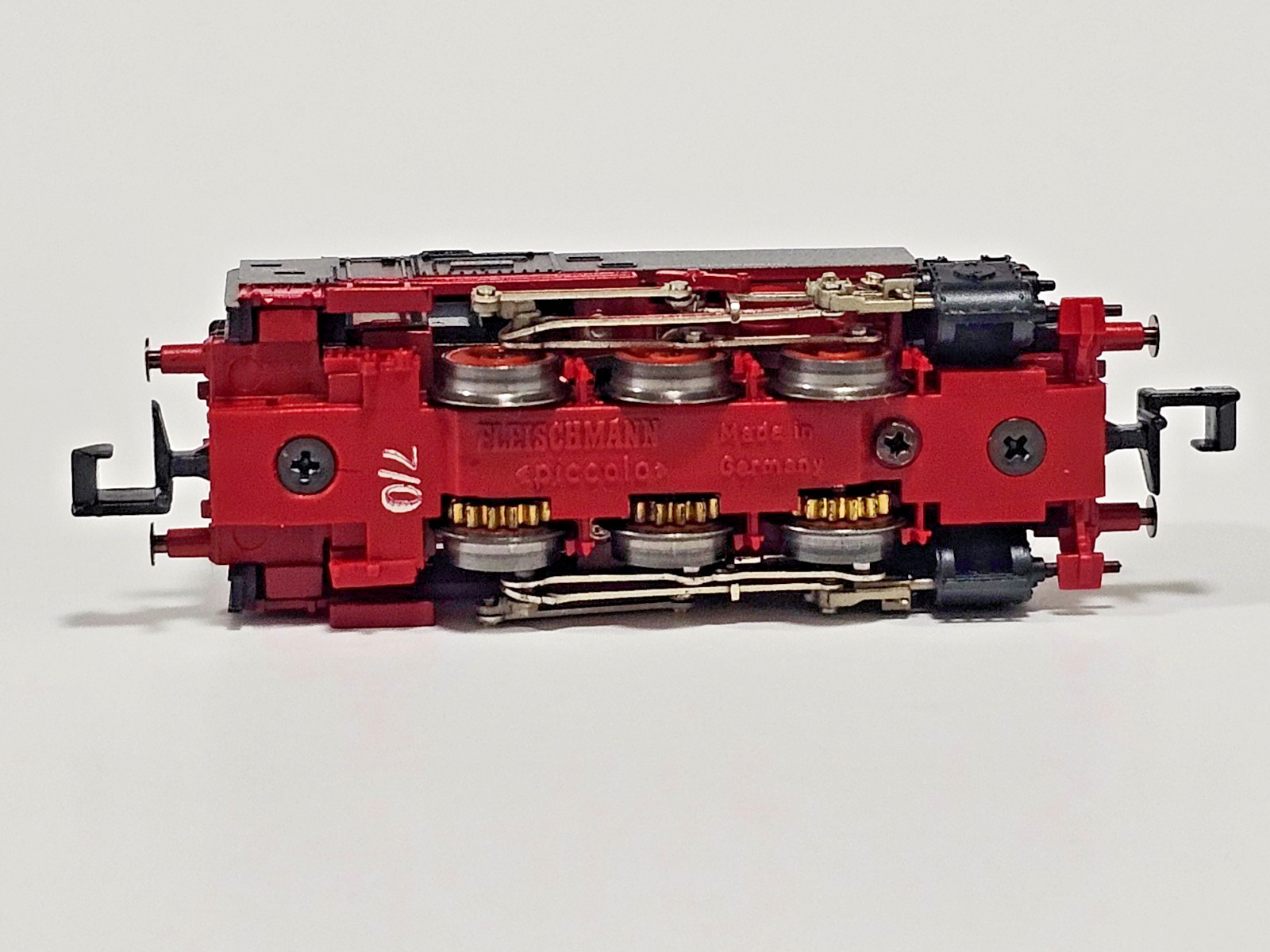 N SCALE FLEISCHMANN PICCOLO 7027 TANK STEAM LOCOMOTIVE OF THE DRG TESTED W VIDEO