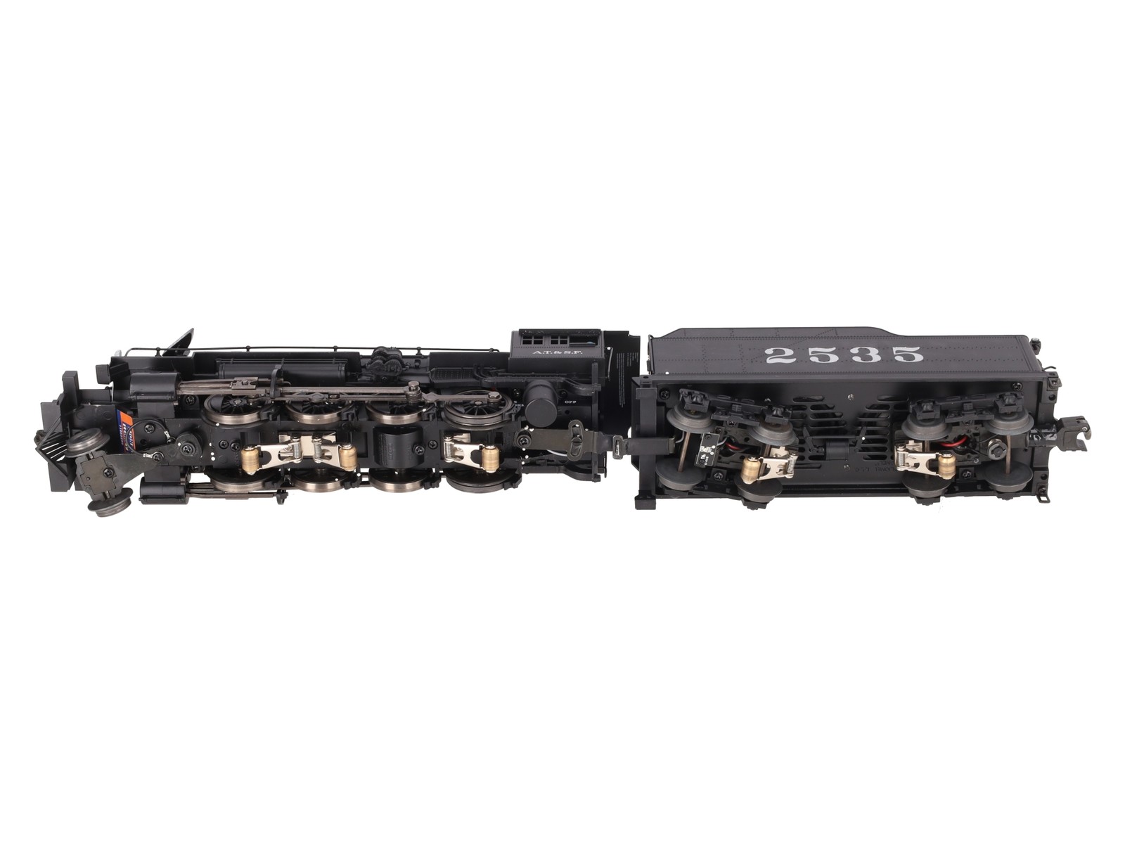 Lionel 2231080 O Scale Santa Fe BTO Legacy 2-8-0 Steam Locomotive #2535 EX/Box