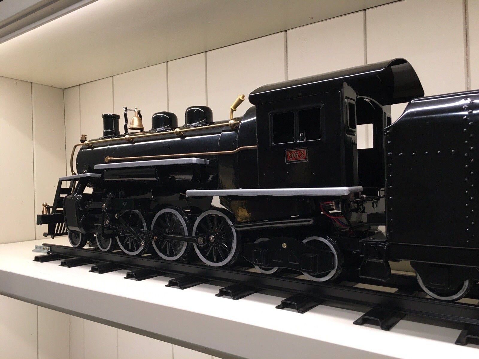 Reproduction Buddy-L Hudson Engine & Tender (6 wheels). ( 3 Separate Boxes).