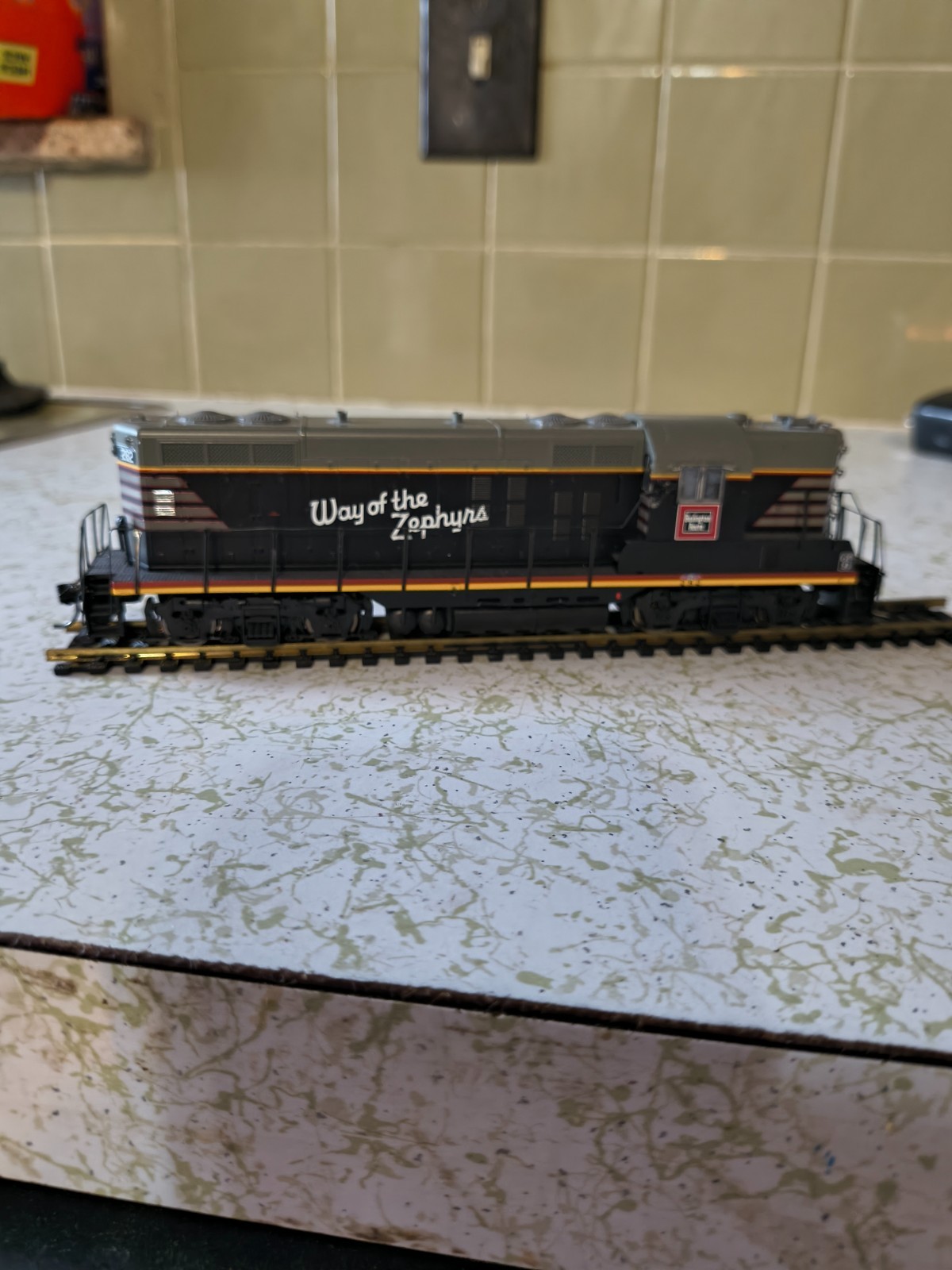 Life Like HO Proto 2000 Burlington Blackbird 282 QSI DECODER SYSTEM SOUND DCC+DC