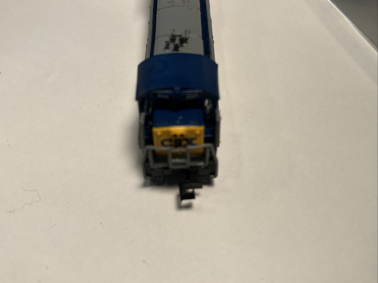 N Scale- Bachmann U36-B-CSX Diesel with Rapido Couplers.