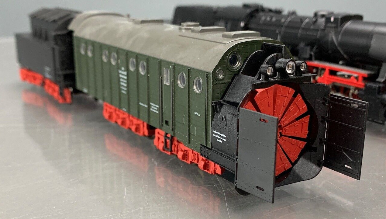 HO Märklin 26830 BR 55 DB Snow Clearing Train w/Rotary Steam Snowplow HO1734