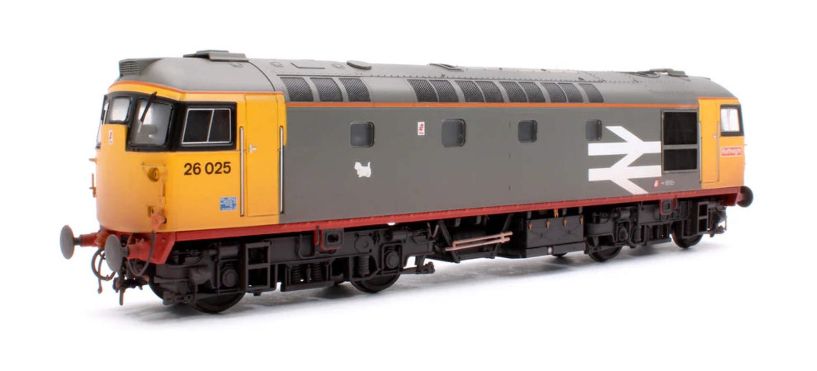 Gaugemaster/Heljan GM4240501 OO Gauge Class 26 025 Railfreight Red Stripe