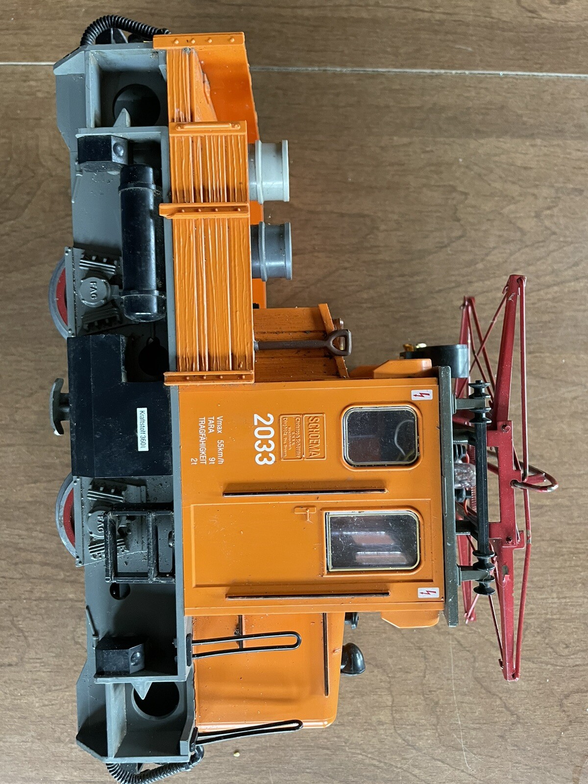 LGB Lehmann 2033 Track Maintenance Electric Locomotive G Scale