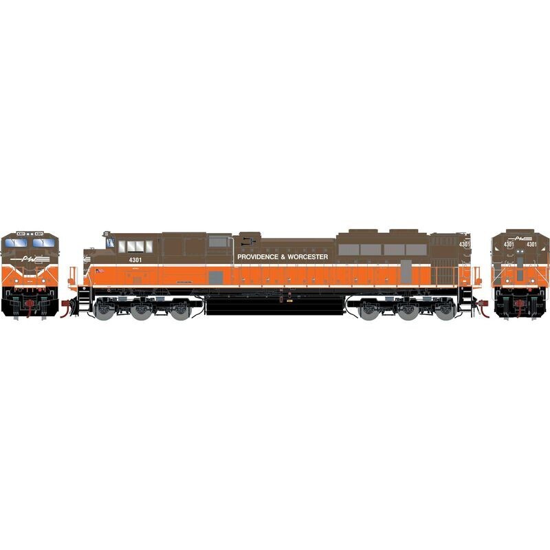 Athearrn ATHG70584 G2 SD70M-2 P&W Providence #4301 Locomotive DCC Ready HO Scale