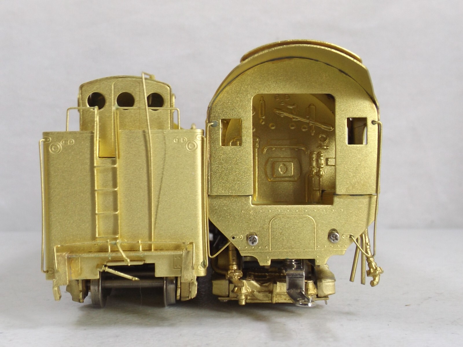 HO Sunset Models brass Pennsylvania RR 2-10-4 J1 steam engine in original box