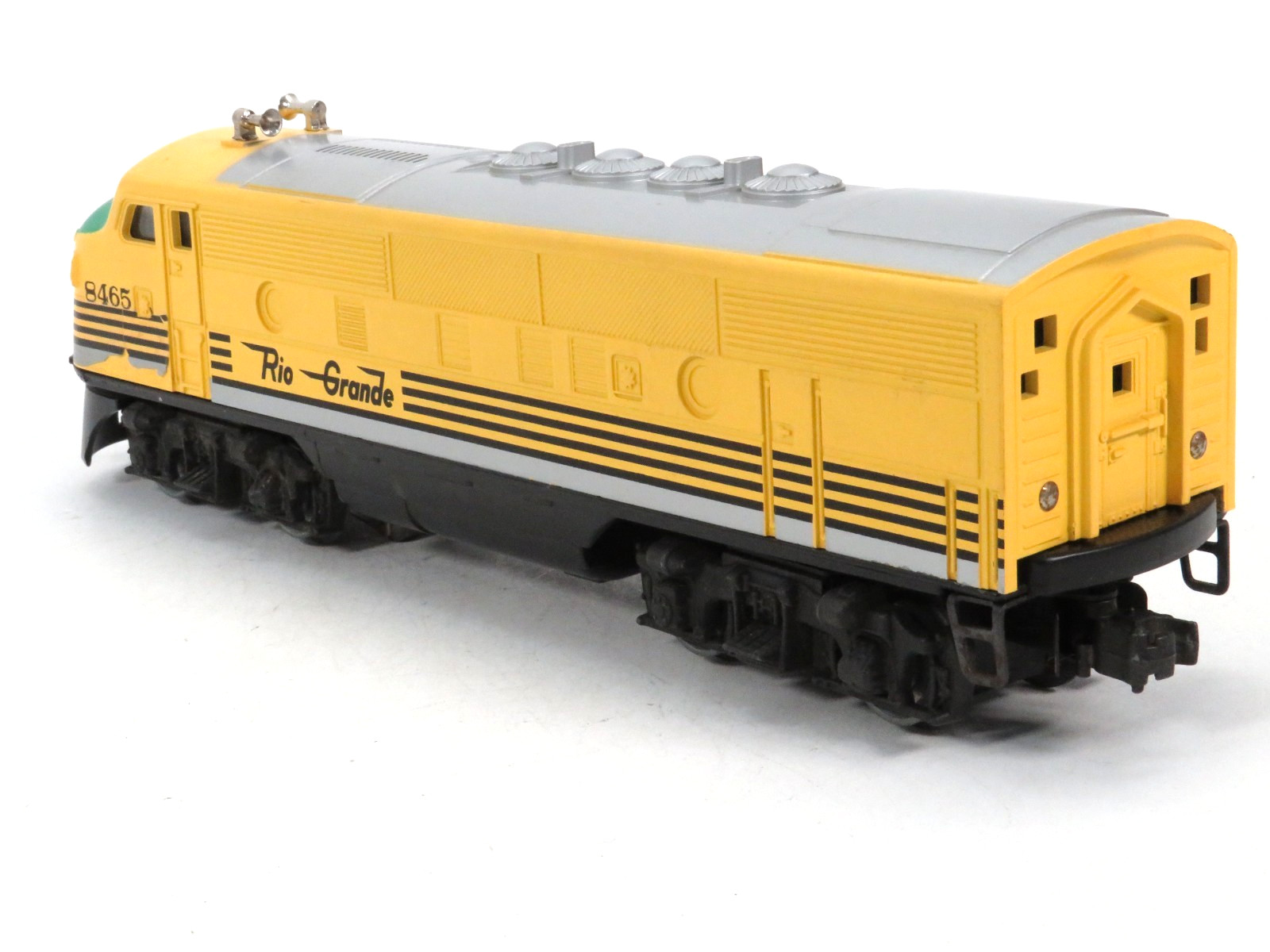 Lionel Trains 8464 & 8465 Rio Grande Diesel Locomotive AA set, O Gauge