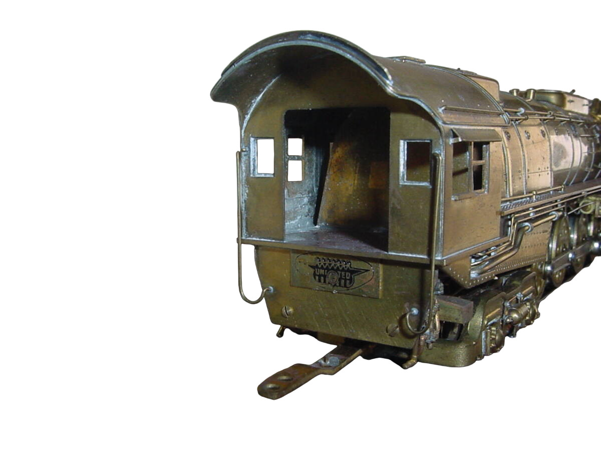 PFM Toby Union Pacific FEF-2 4-8-4 Crown Brass Steam Locomotive HO Gauge #107