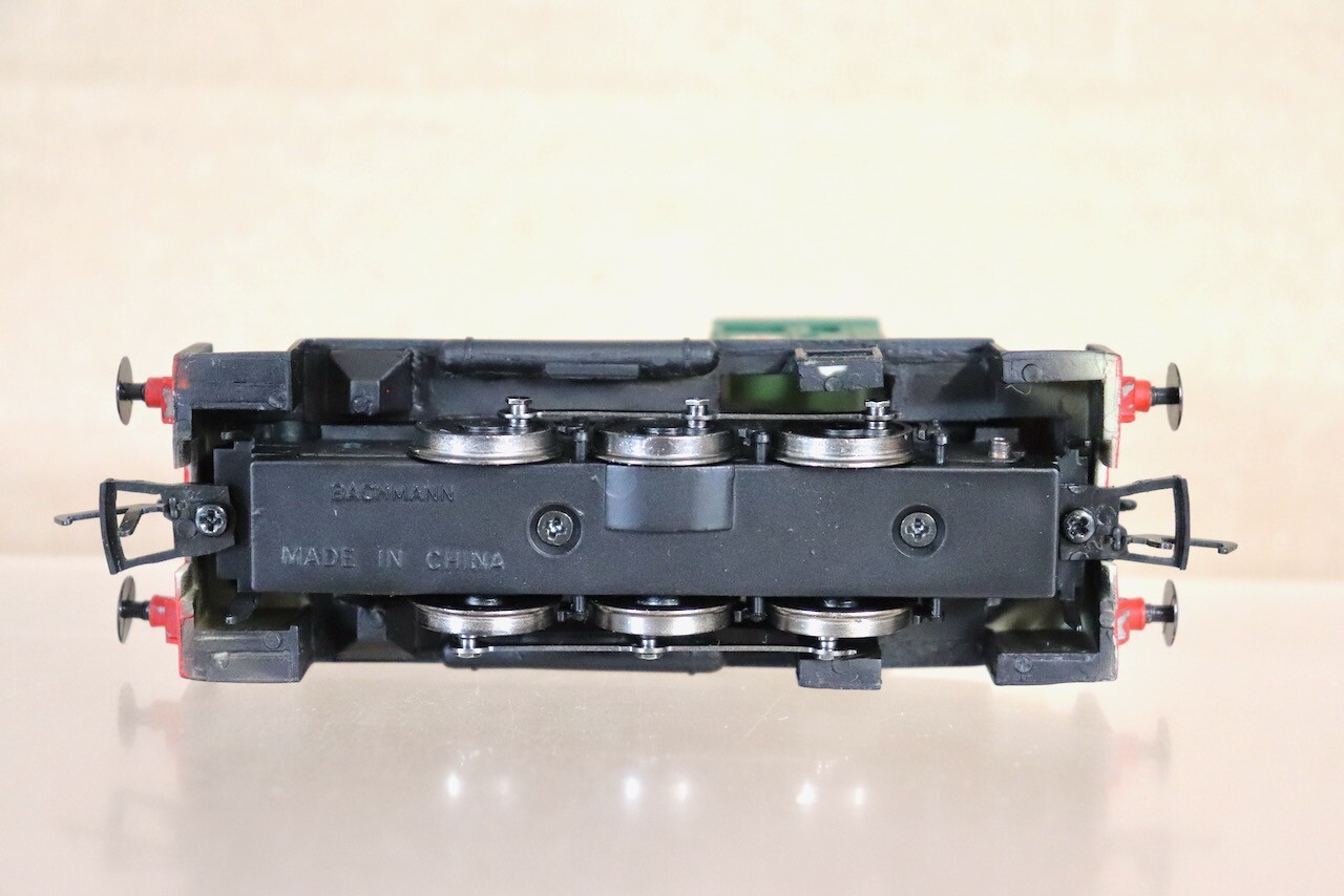 BACHMANN SILVER FOX MODELS KIT BUILT BR GREEN RUSTON CLASS 07 DIESEL LOCO D2991
