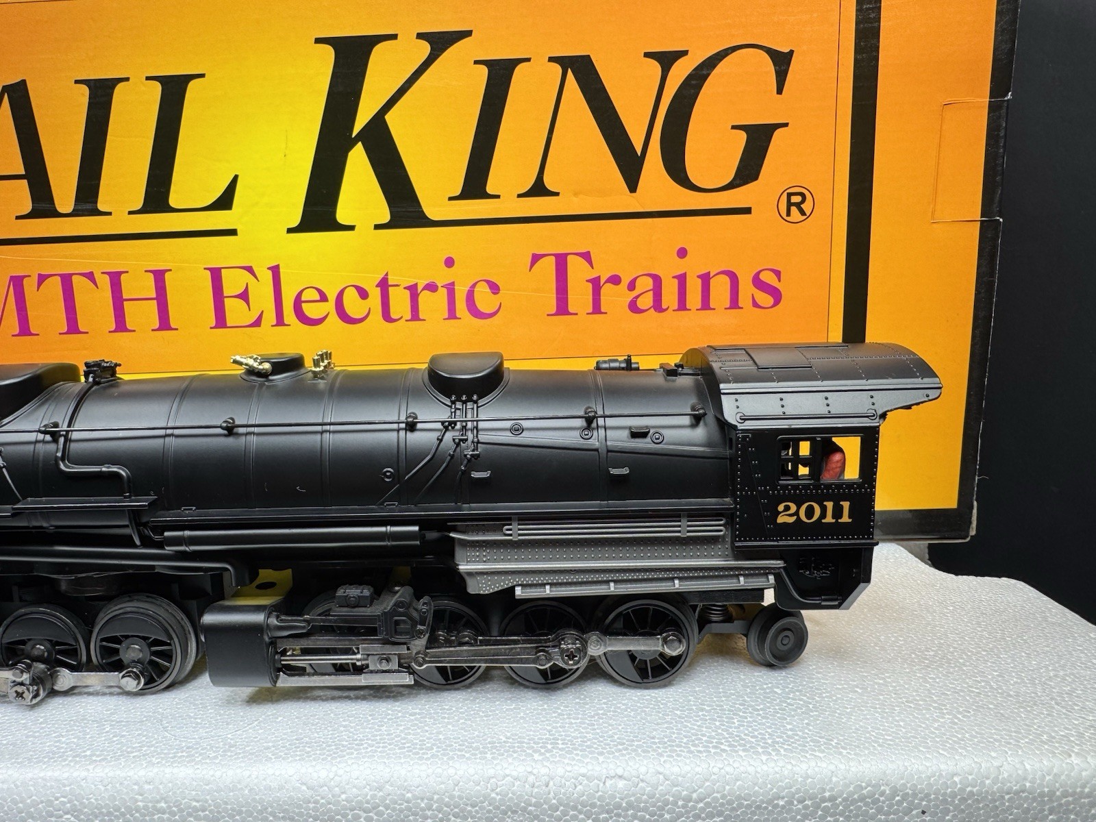 MTH RailKing 30-1307-1 Norfolk & Western 2-8-8-2 steam loco #2011 PS2 BCR LNIB