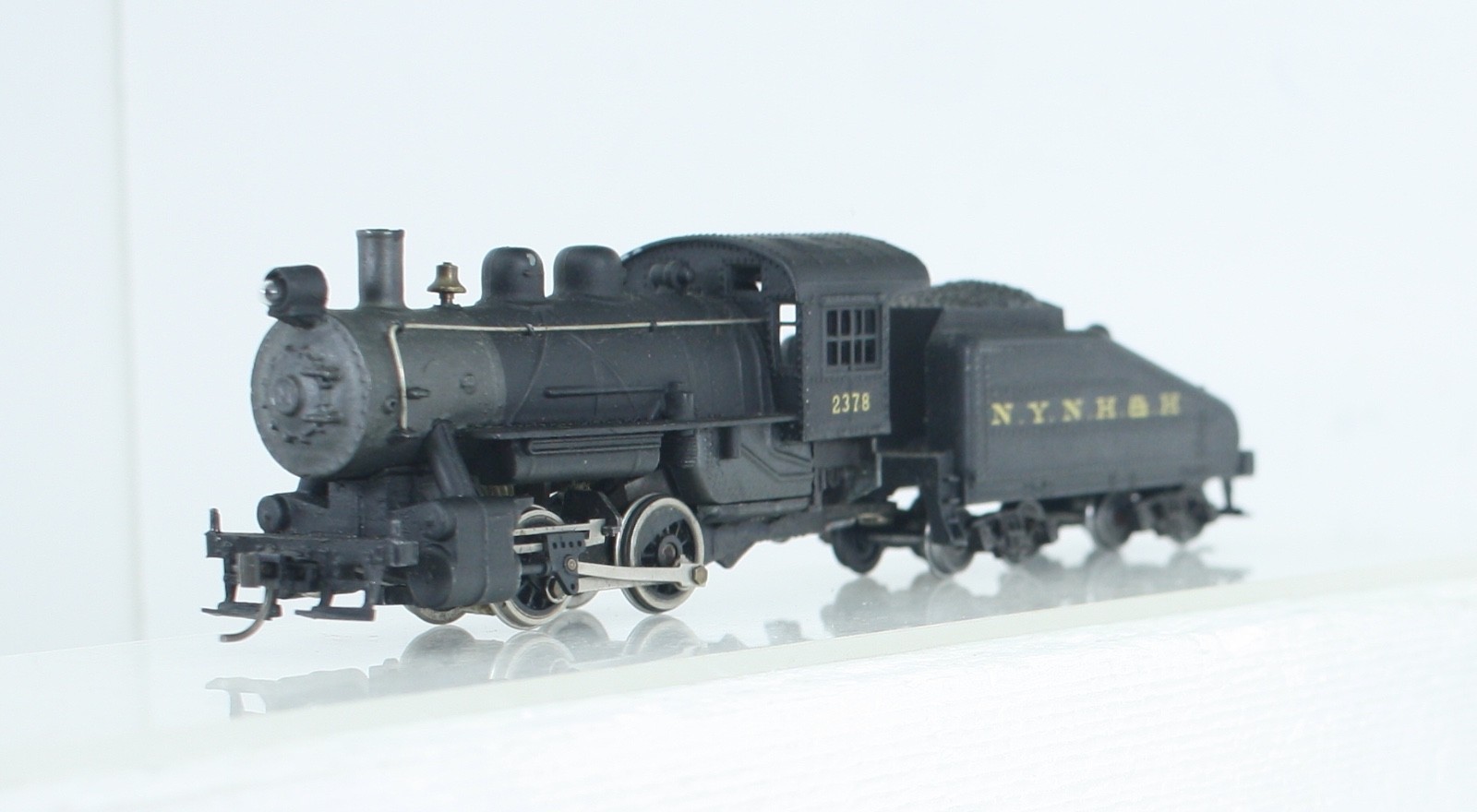 HO Mantua Custom New York New Haven & Hartford 0-4-0 Locomotive & Tender