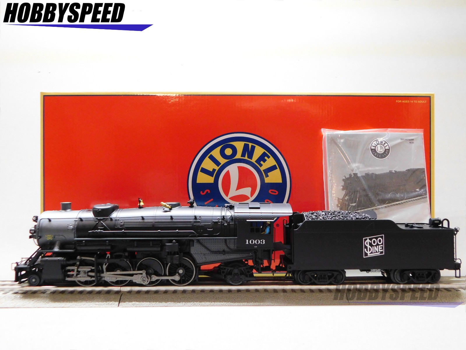 LIONEL SOO LINE LEGACY USRA HEAVY MIKADO #1003 STEAM ENGINE O GAUGE 2531120 NEW