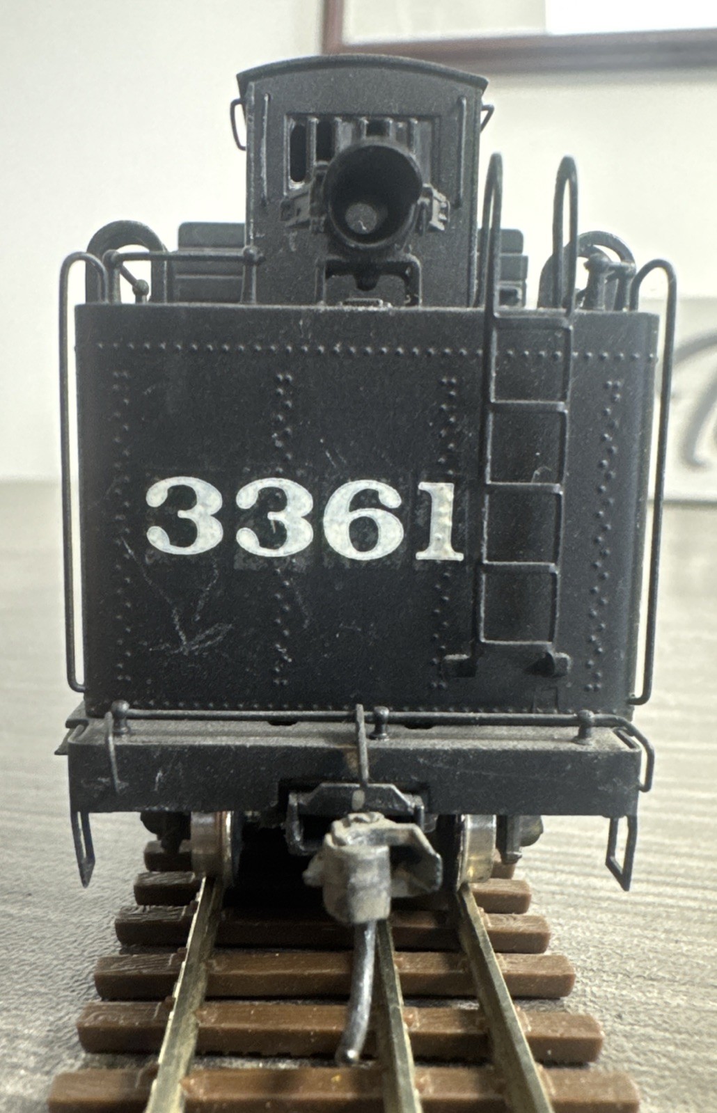 Pacific Fast Mail HO Brass Mallet Denver & Salt Lake 2-6-6-0 C/Ptd. D&RGW #3361
