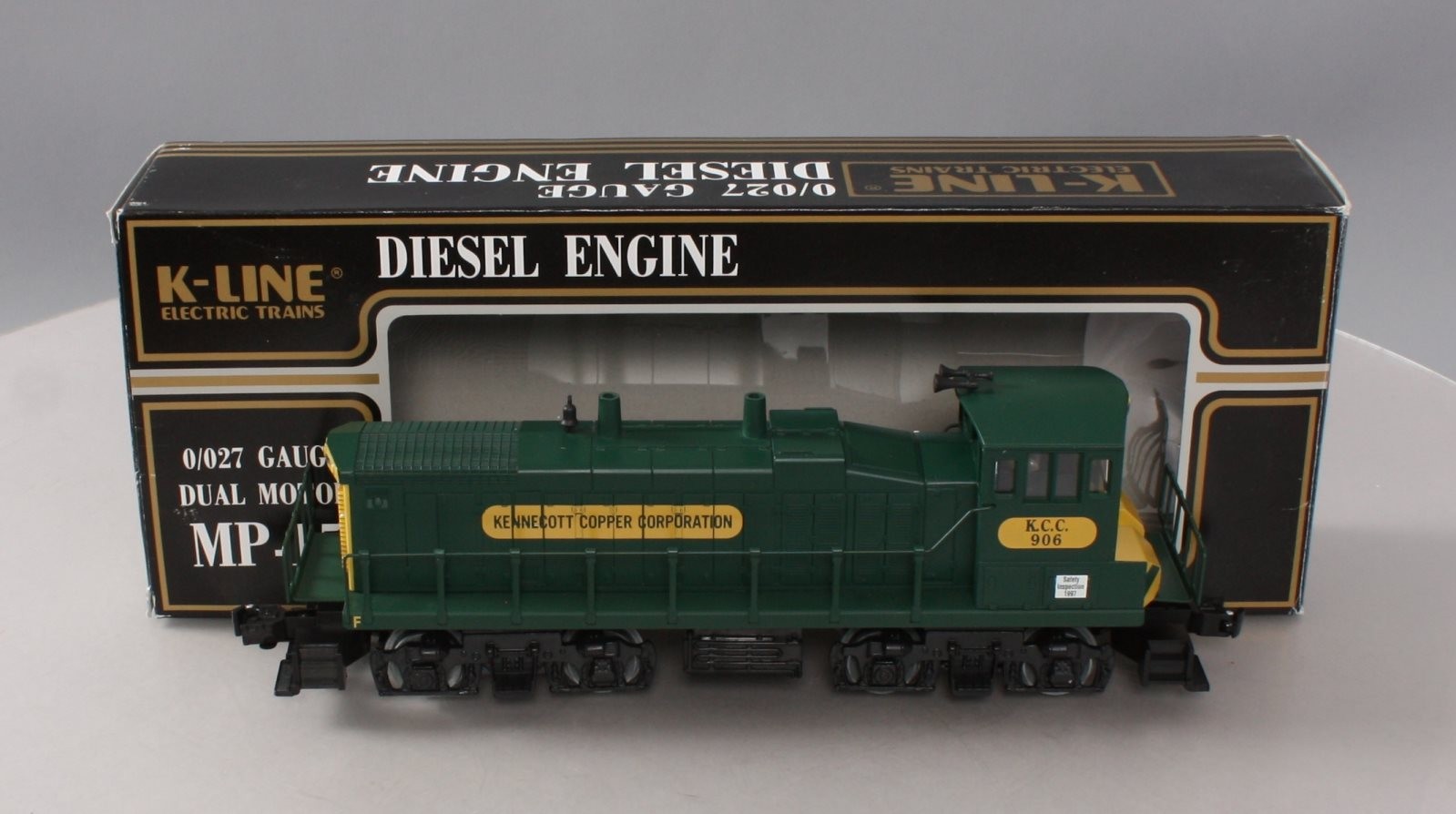 K-Line K-2252IC O Kennecott Copper Corporation MP-15 Diesel Switcher #906 LN/Box