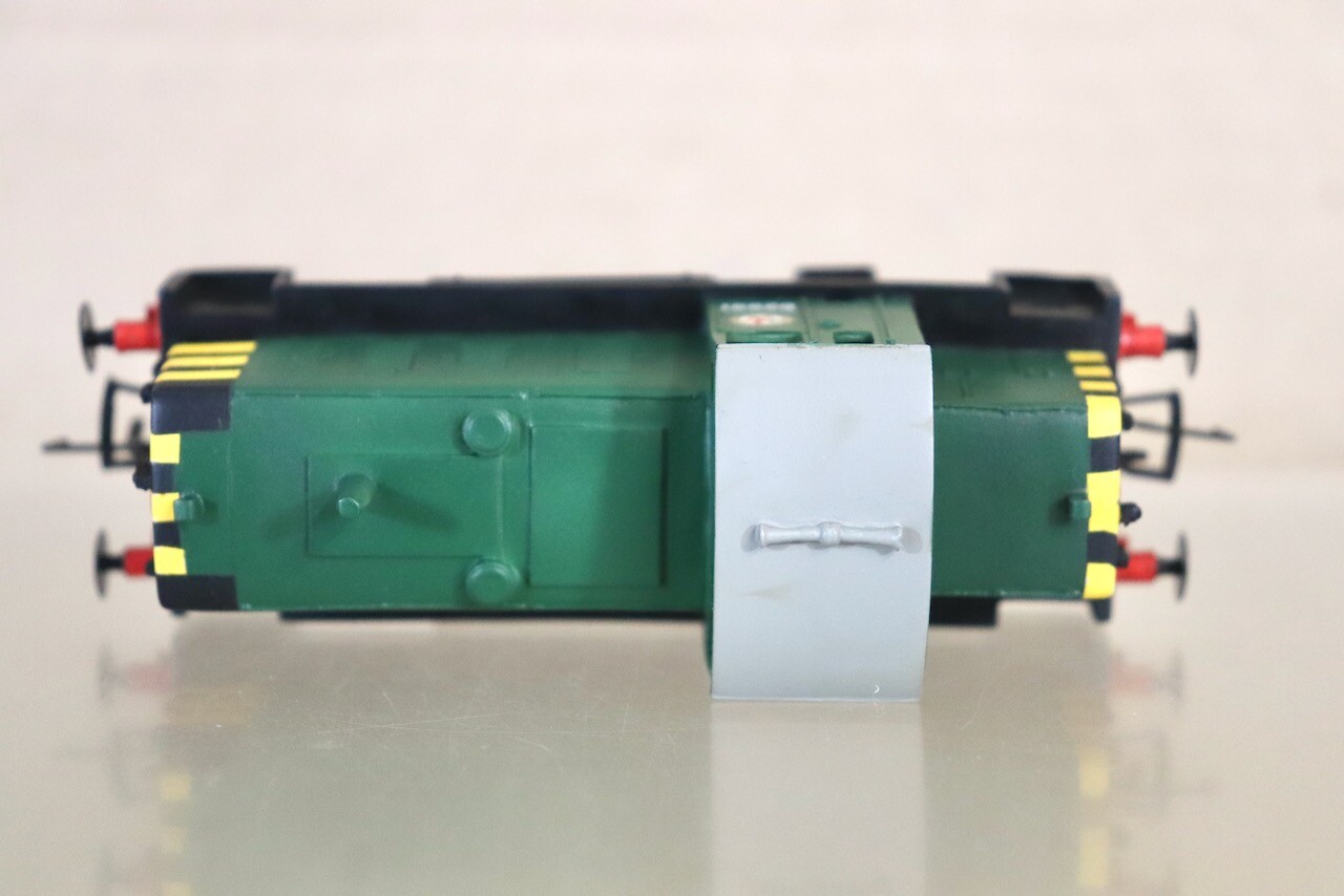 BACHMANN SILVER FOX MODELS KIT BUILT BR GREEN RUSTON CLASS 07 DIESEL LOCO D2991