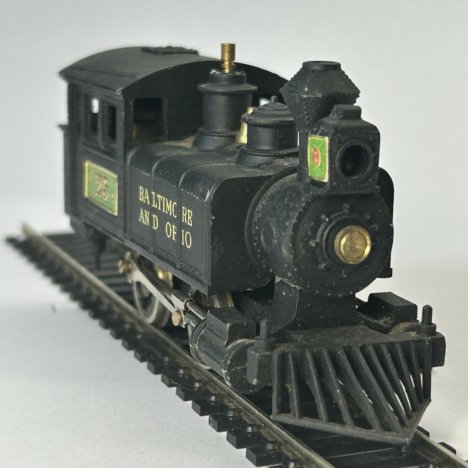 Silvine Line Diecast 0-4-0T Teakettle B&O #25 from the 1950’s