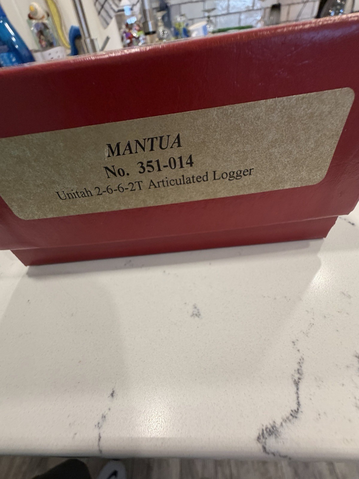 MANTUA 351014 2-6-6-2 T Unitah Articulated Logger W/Boxed Limited Production#409