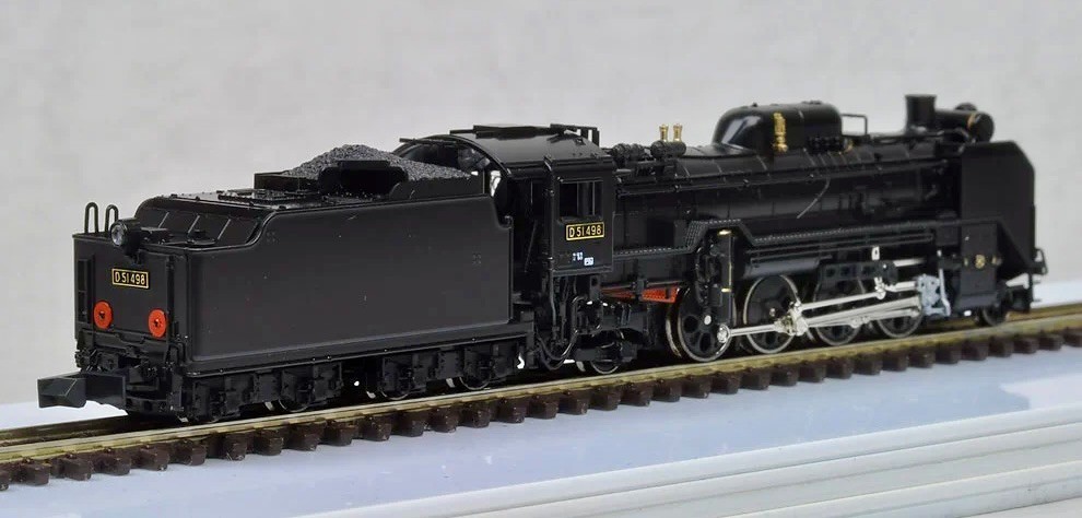 kato 2016-1 JNR Steam Locomotive D51-498, NIB, n scale, ships from USA
