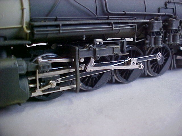 Westside Models HO scale brass 2-8-2 B&O Locomotive with aux. tender in OB