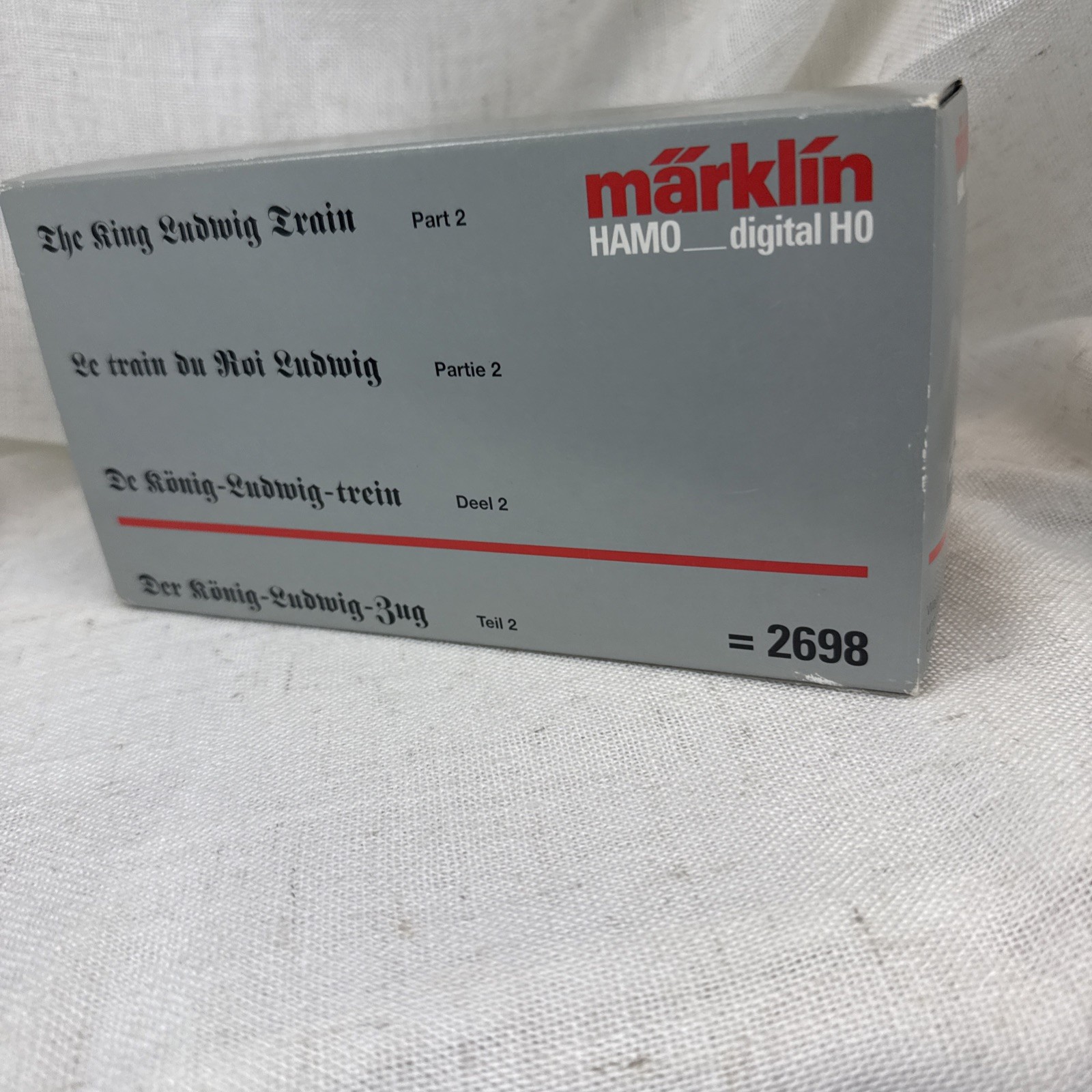 Marklin Digital Ho King Ludwig Service Wagon #2698 Car #2 , NEW In Mint Box
